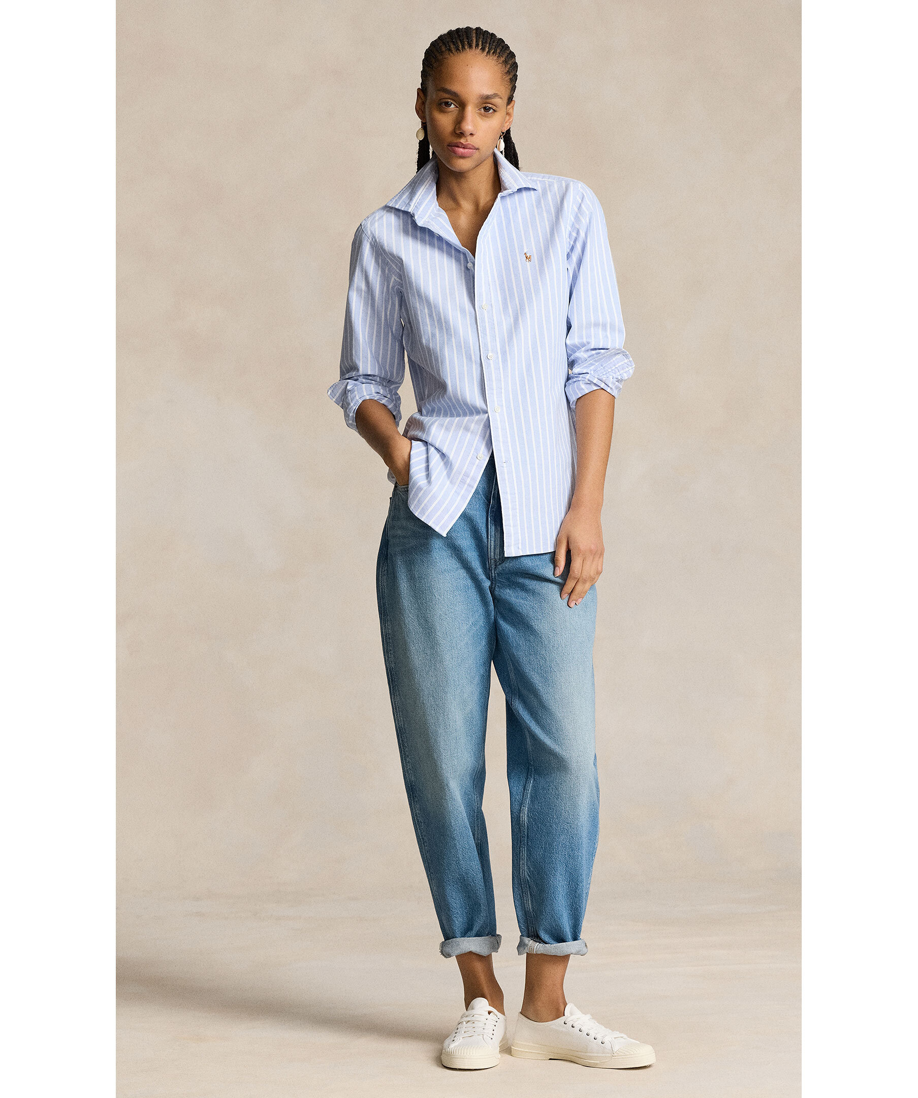 Ls button front shirt 4