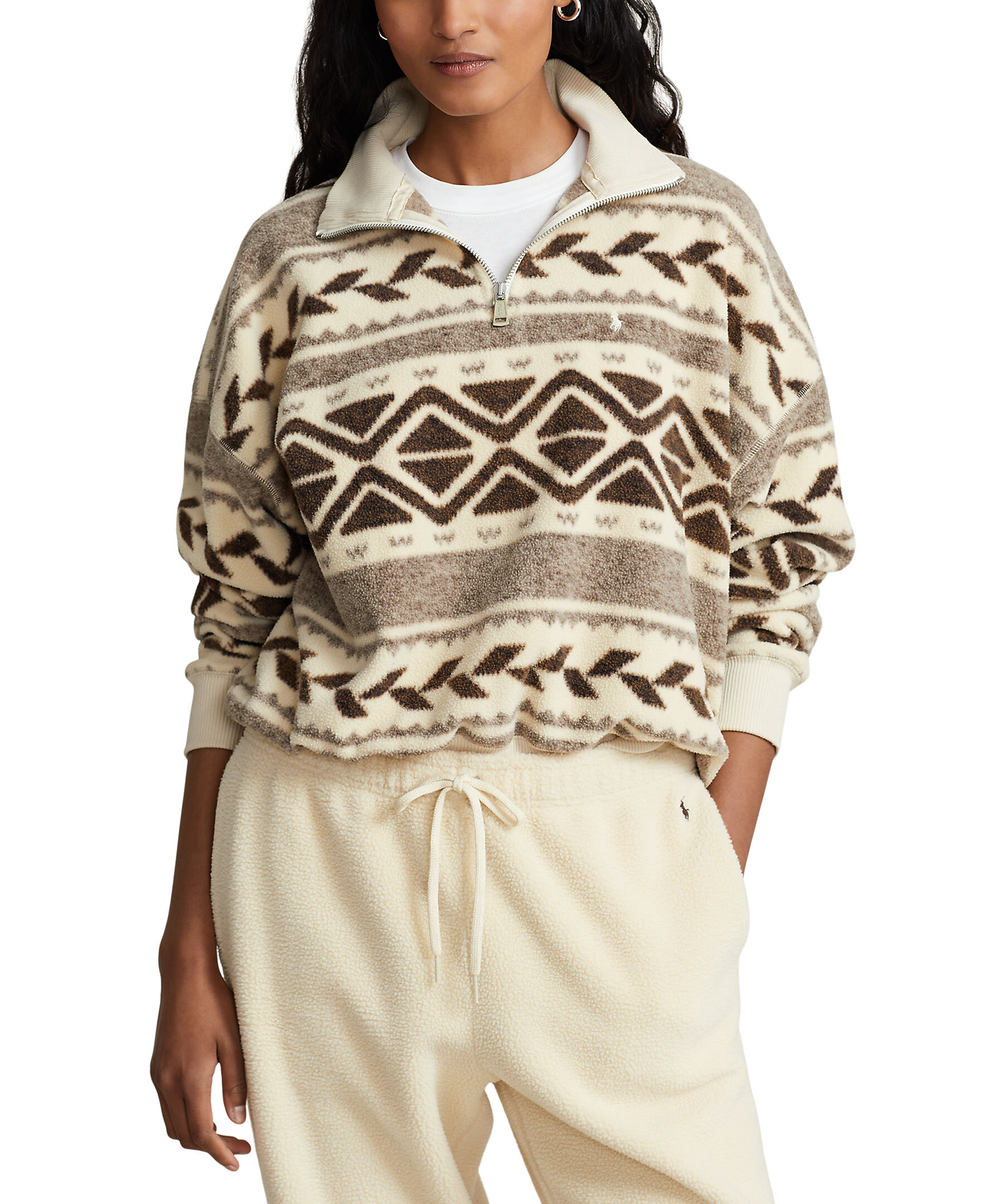 Halfzip Fleece Sweater 1