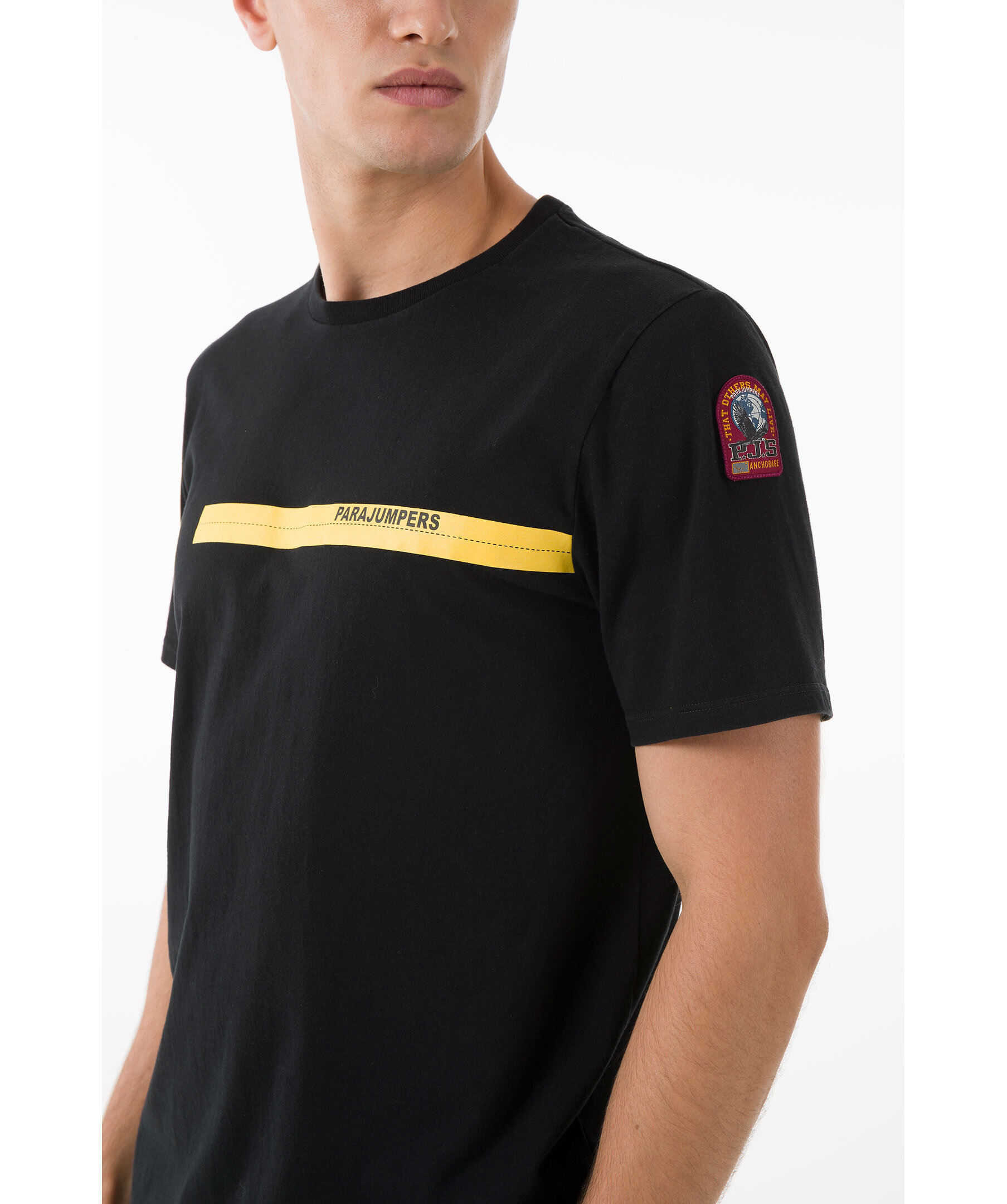 Handla Tape Tee, Svart hos Johnells.se | 23SMPMTEEIT01-541