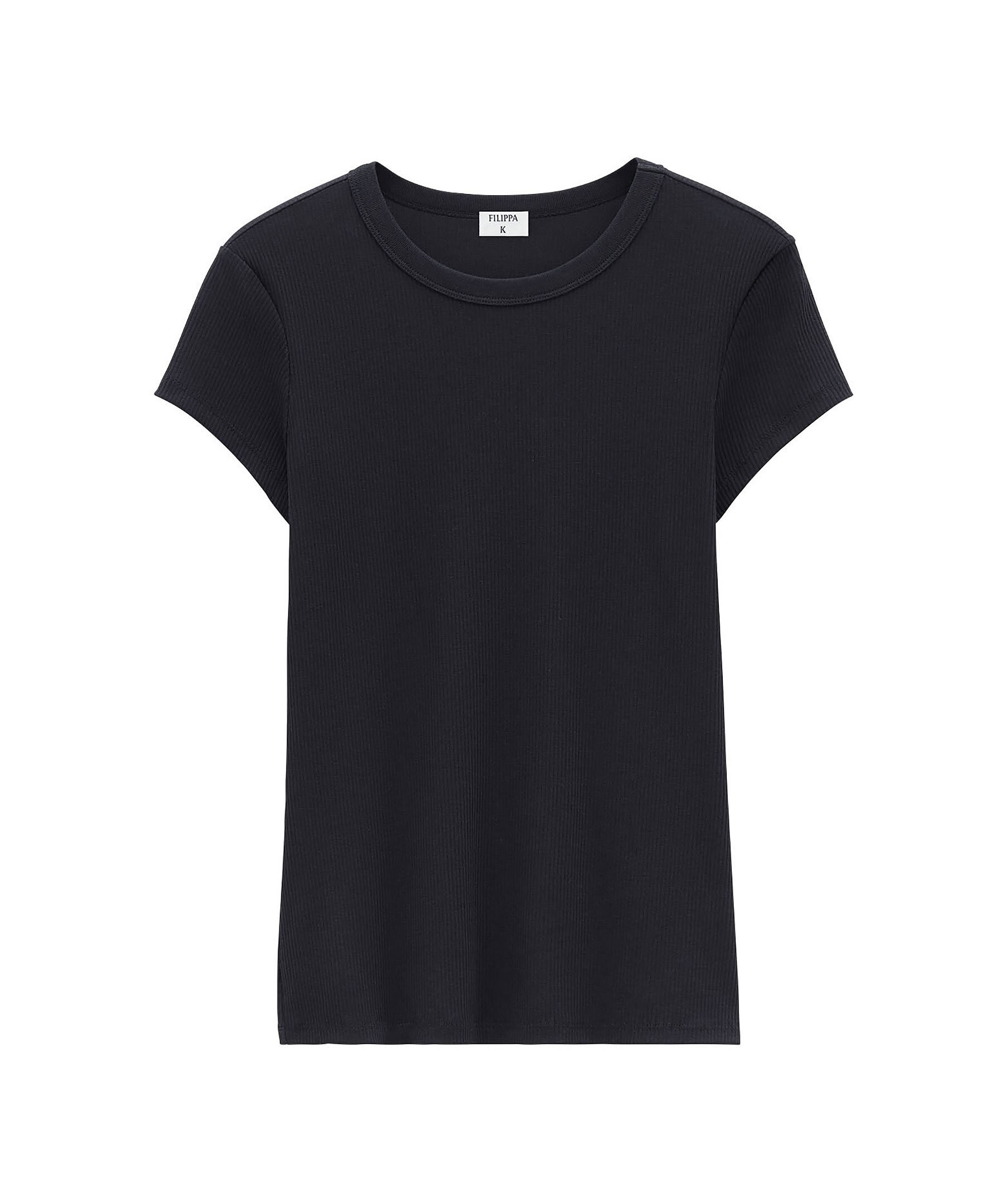 Fine Rib Tee 1