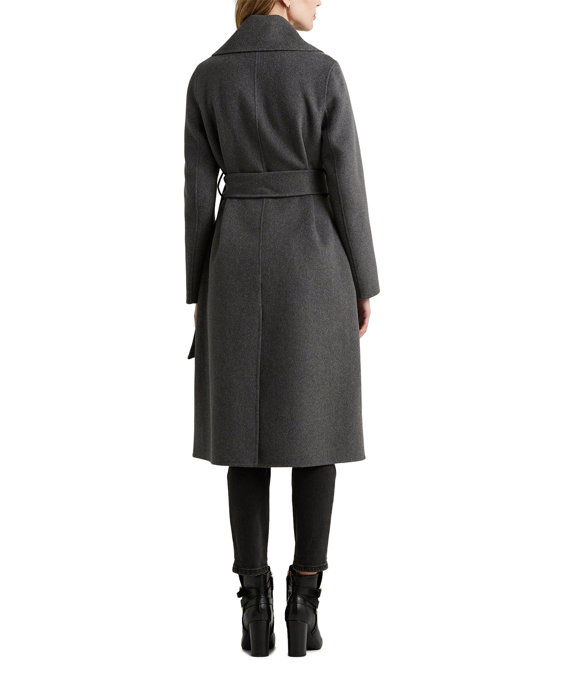 Double fc wrap wool coat 2
