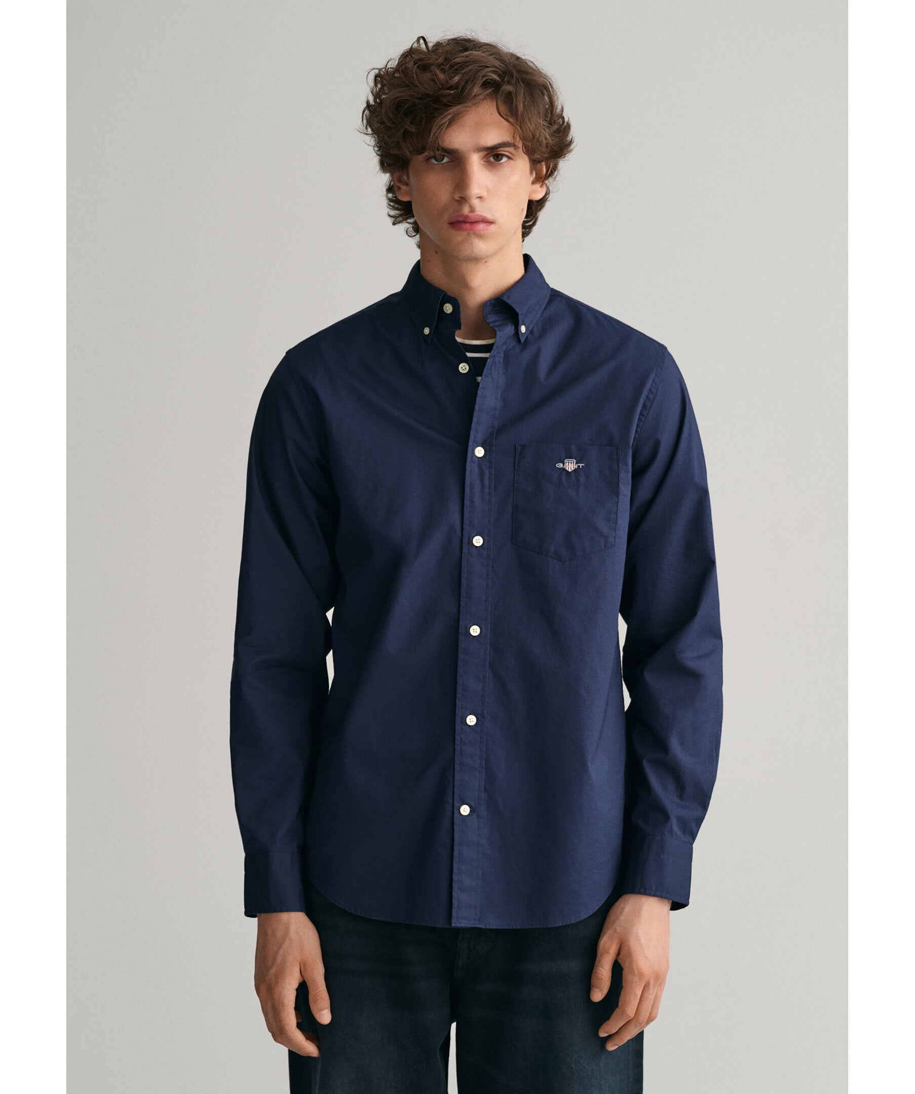 Reg poplin shirt