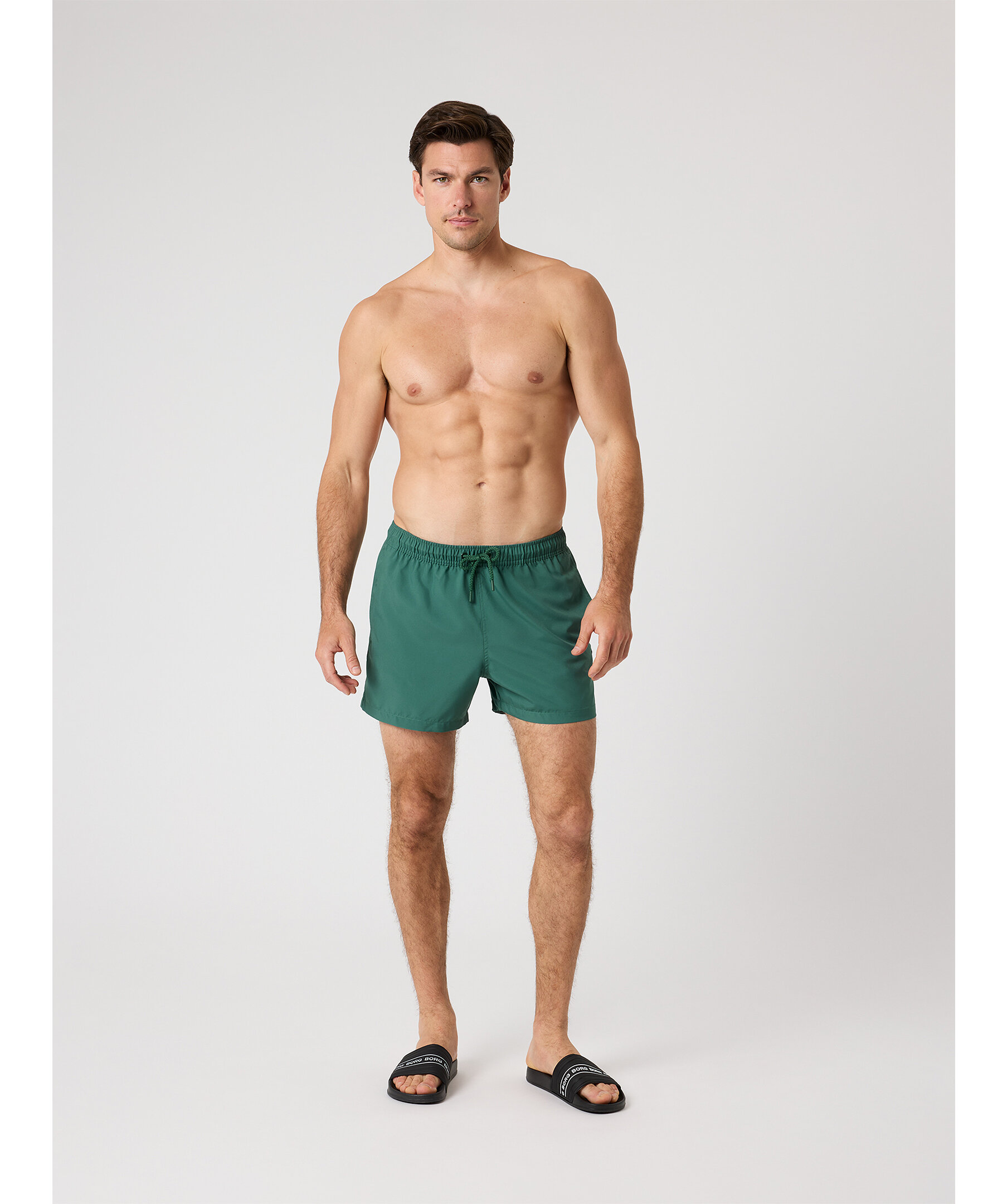 Borg Solid Swim Shorts