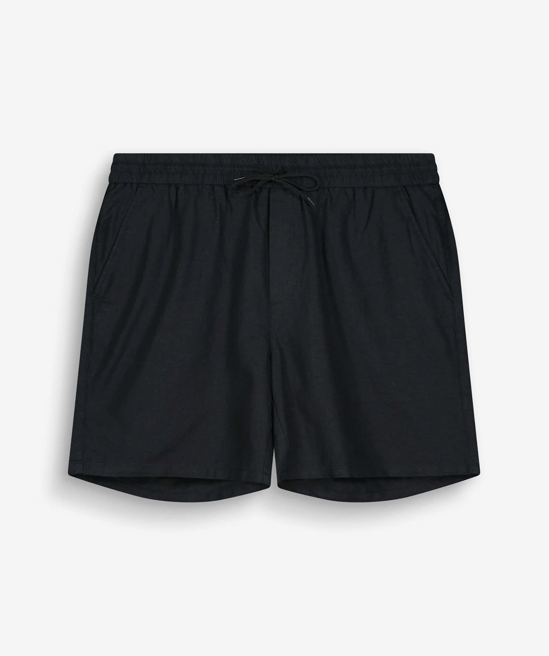 Drawstring Linen Shorts