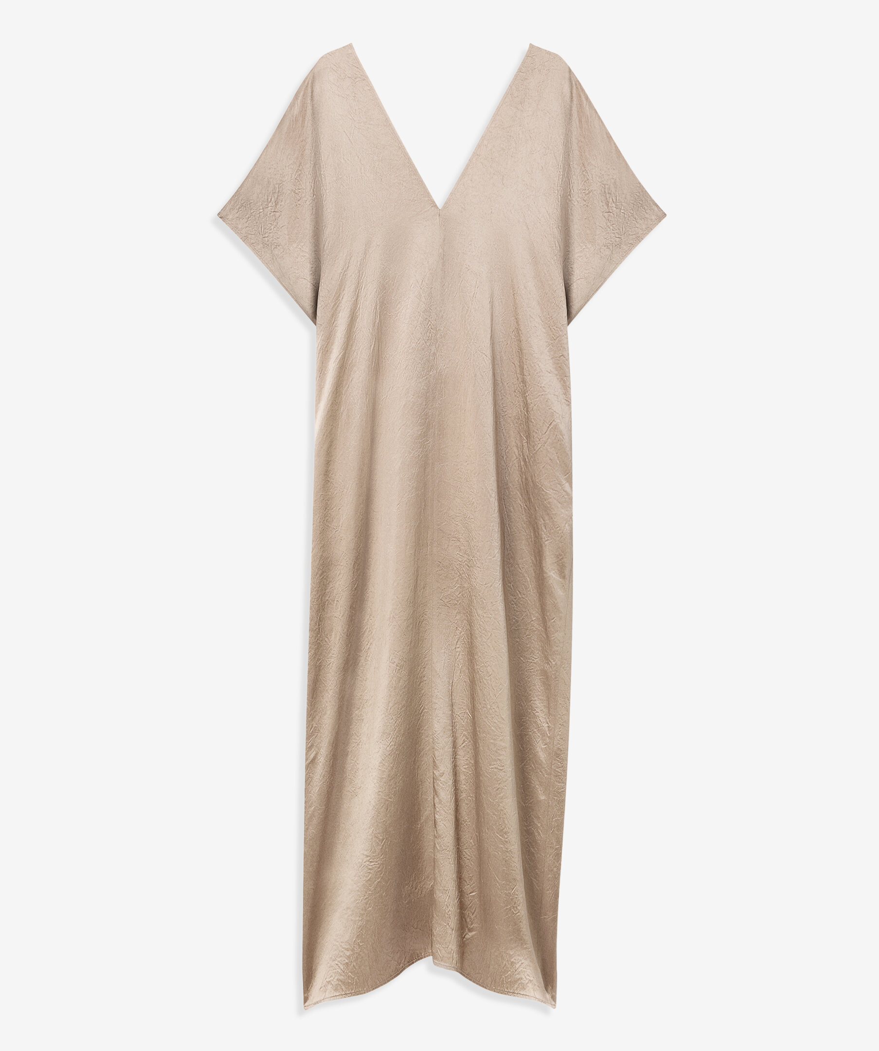 V-Neck Crinkle Kaftan