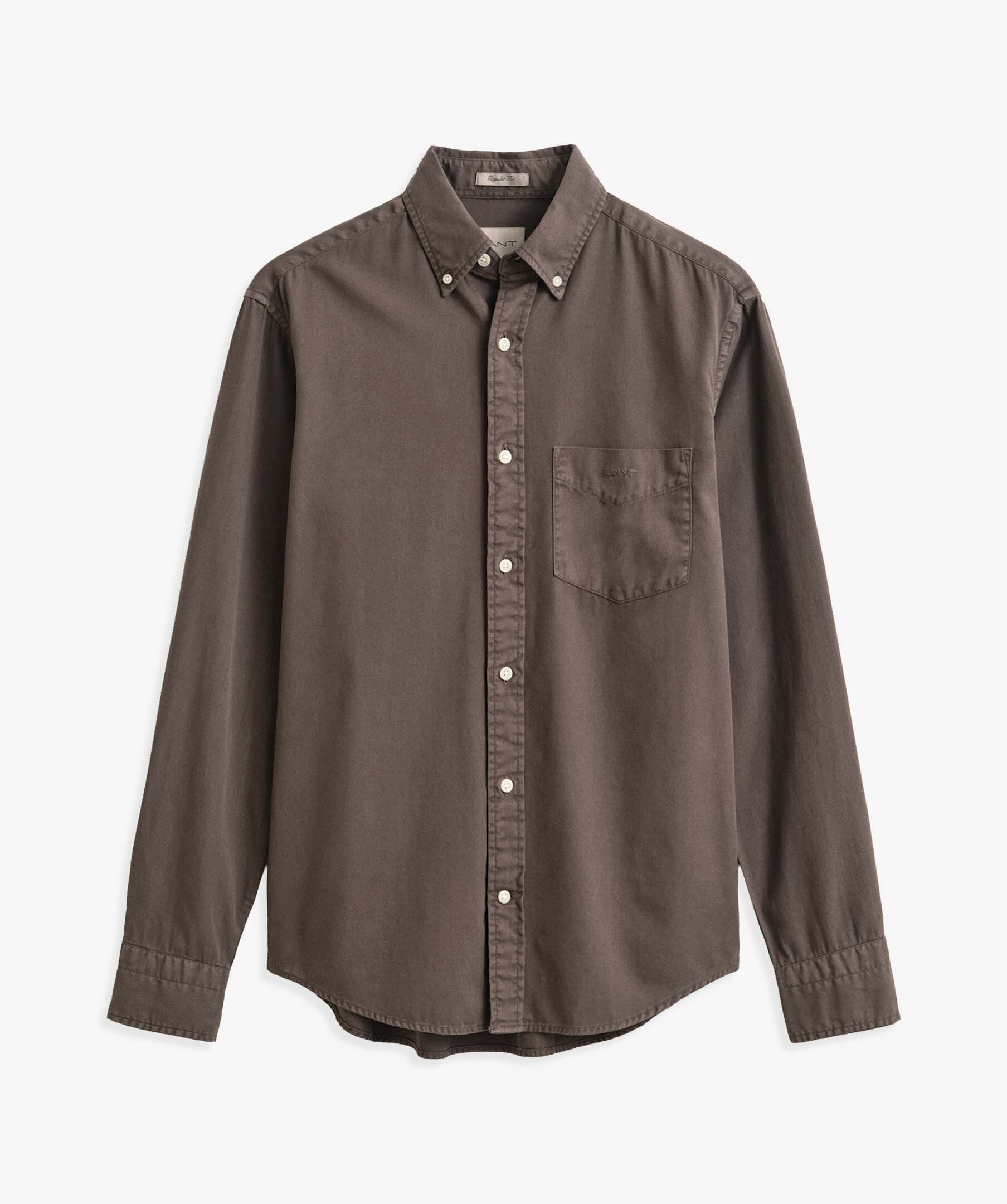 Reg dyed twill shirt