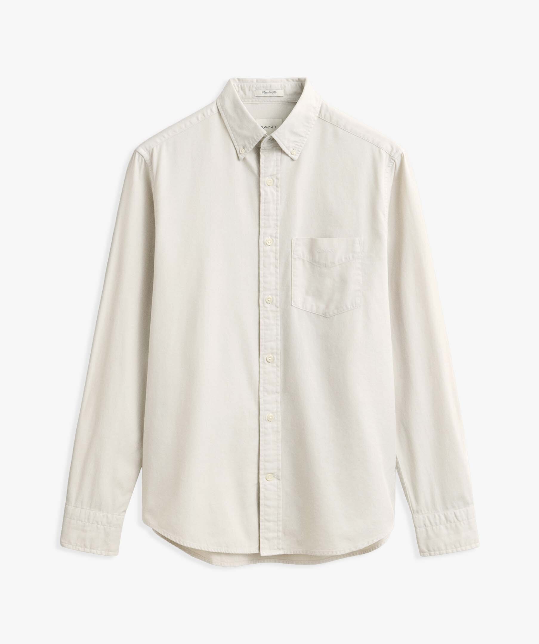 Reg dyed twill shirt