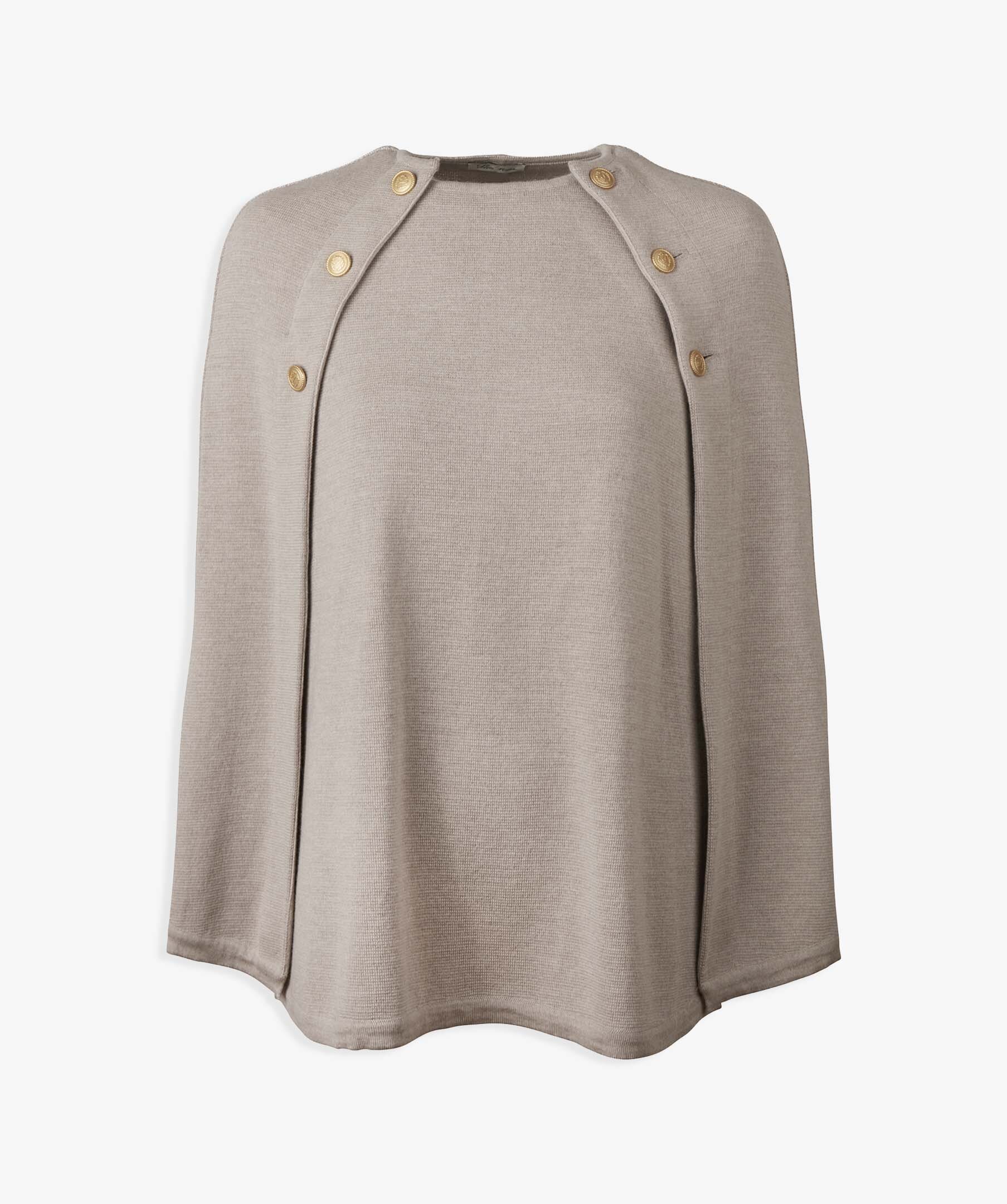 Mary merino poncho