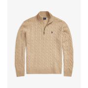 Half Zip Cable Knit