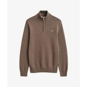 Casual cotton halfzip