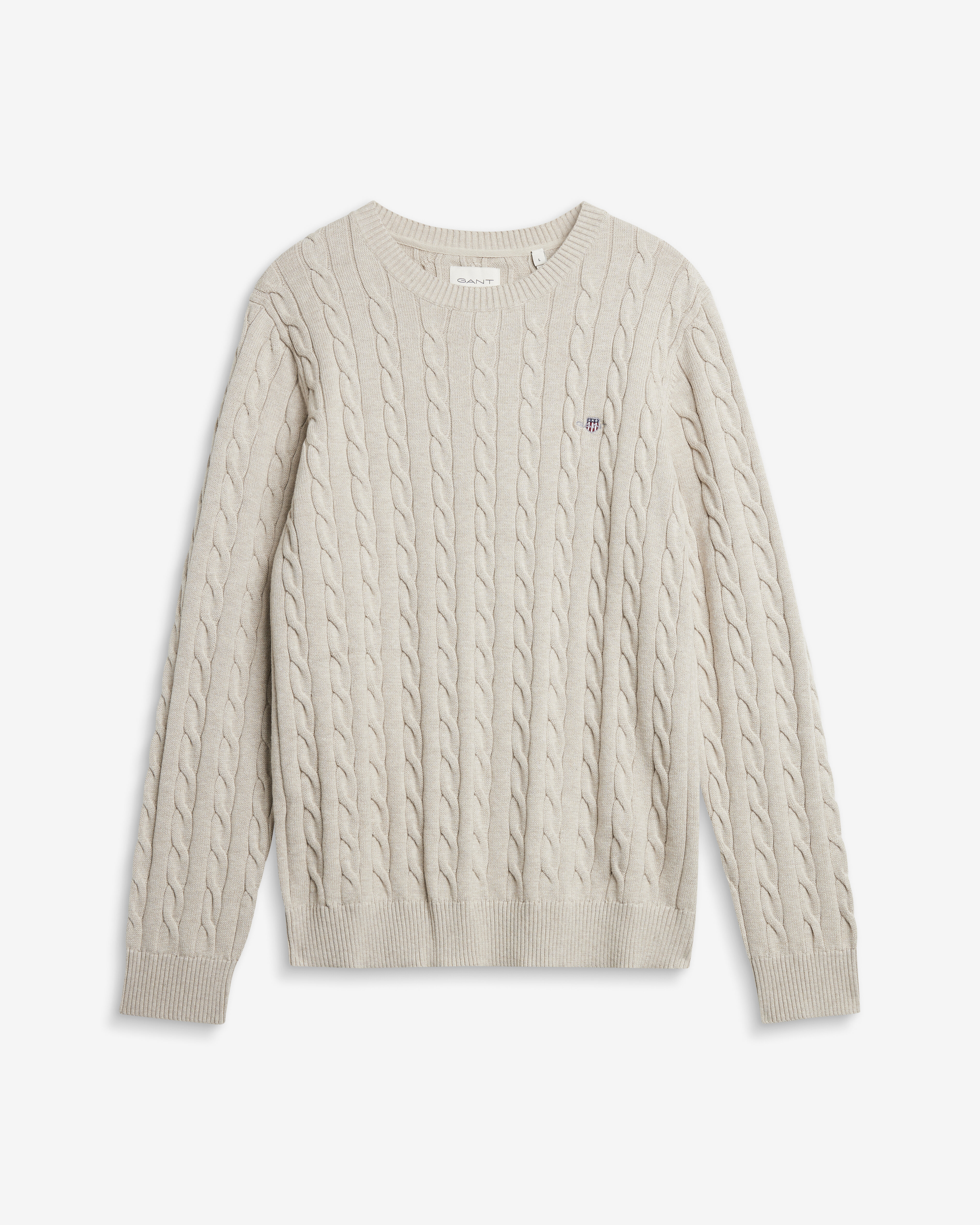 Cotton Cable C-Neck