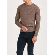 Merino cable oneck