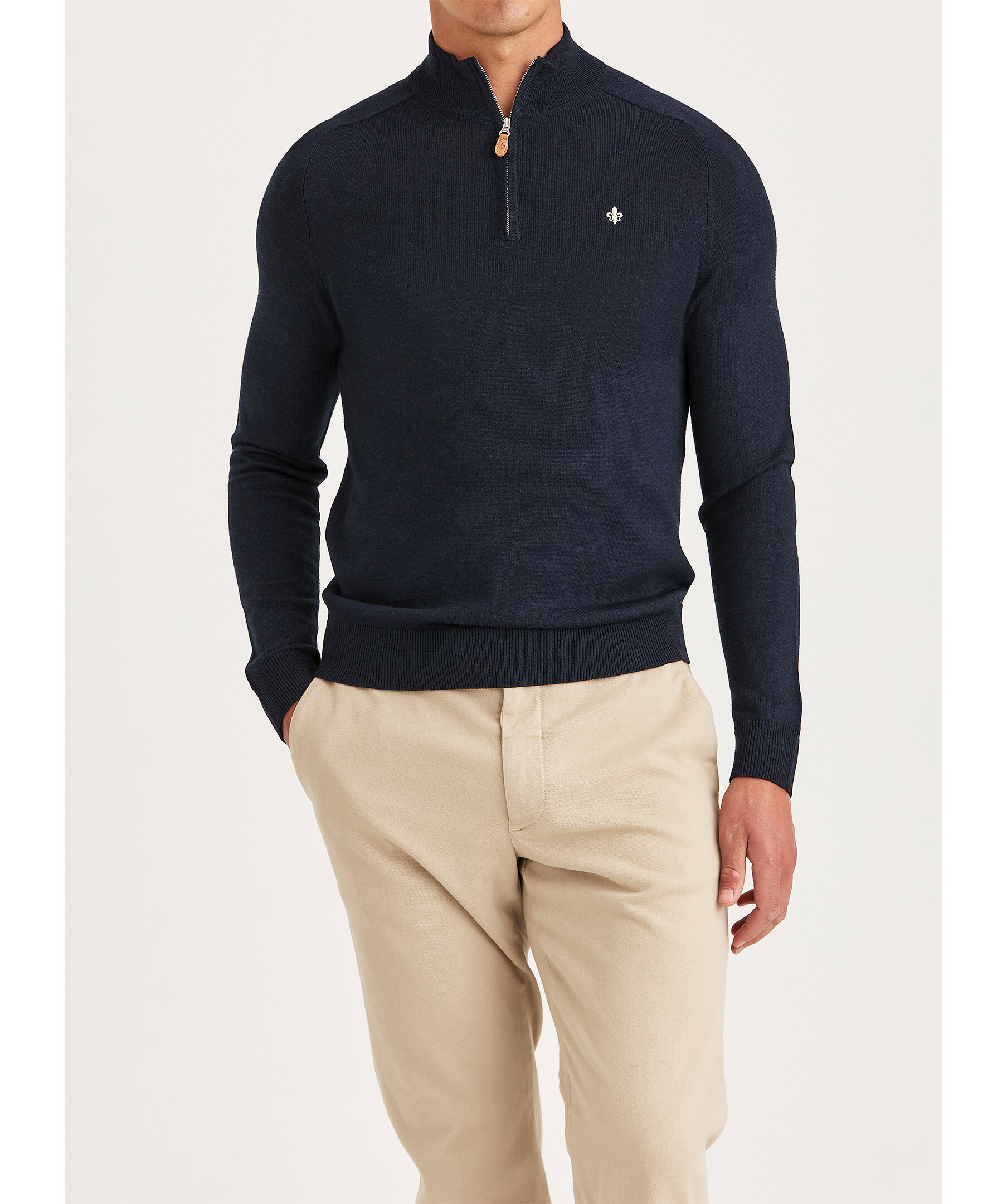Merino john zip