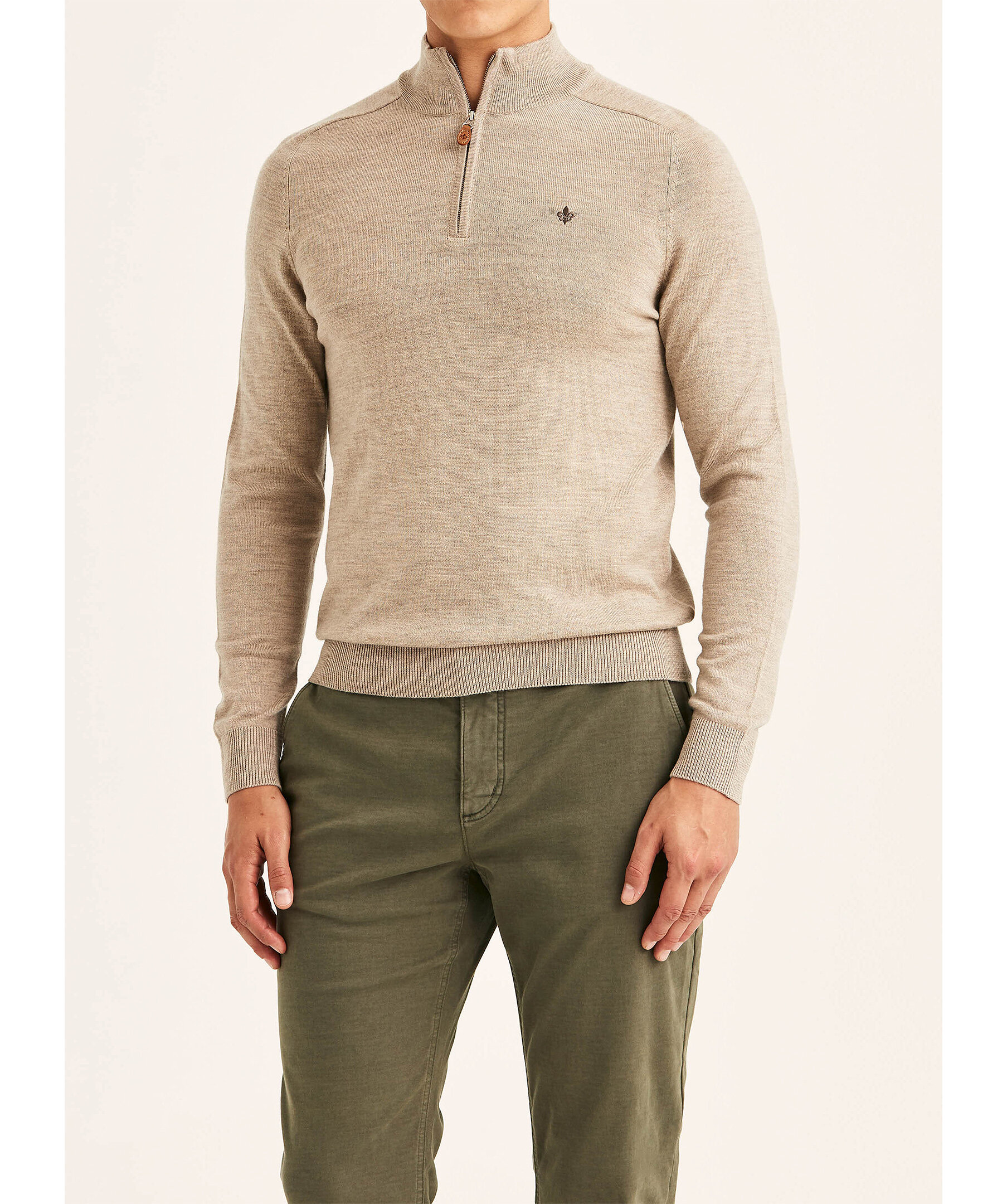 Merino john zip