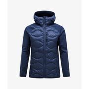 Helium down hybrid hood