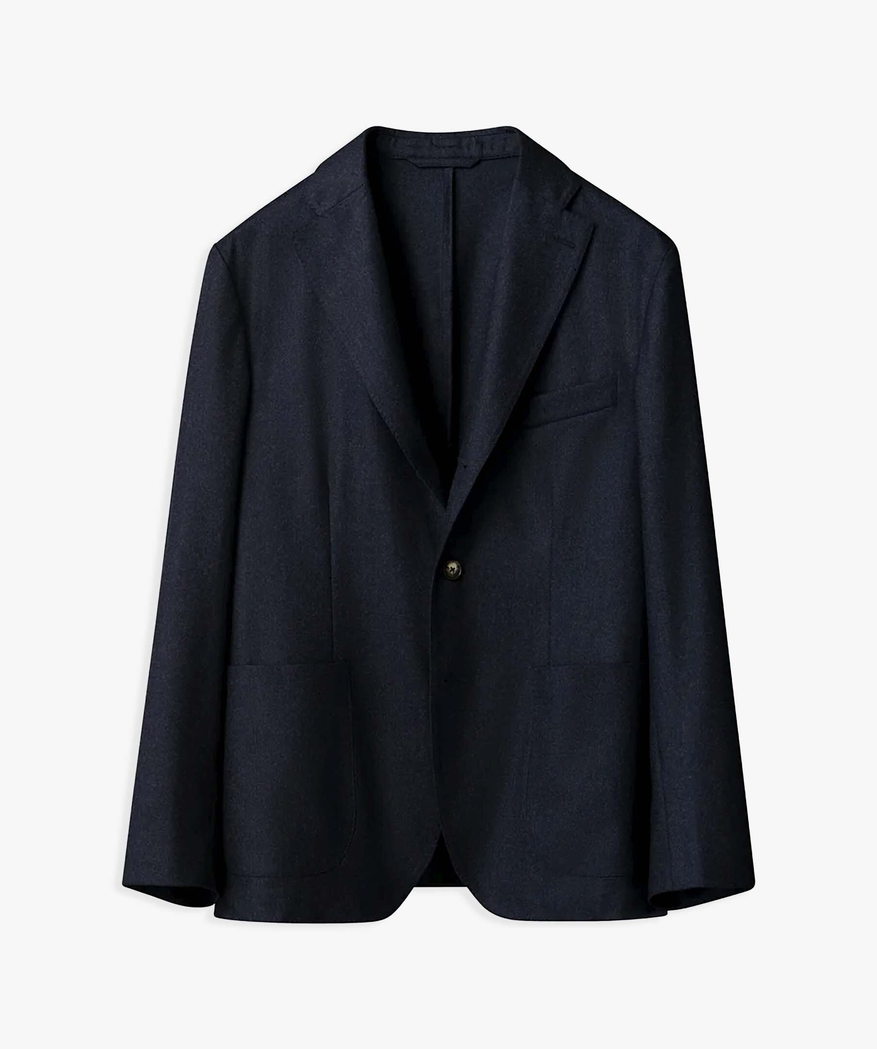 Wool Flannel Soft Blazer