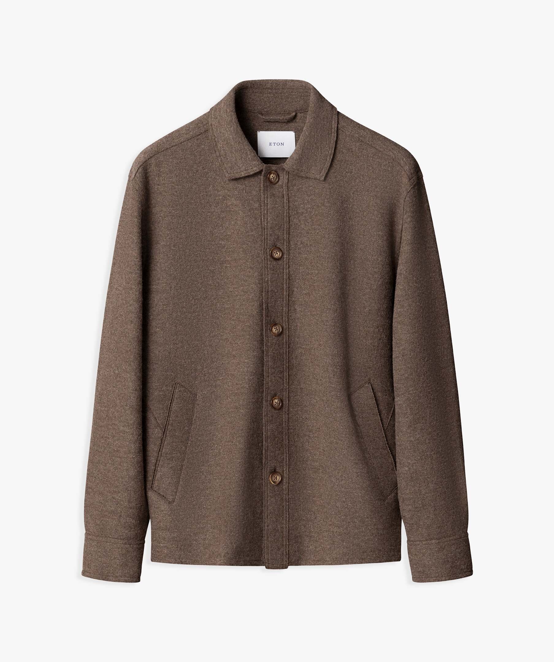 Boiled Wool Shirt Jkt