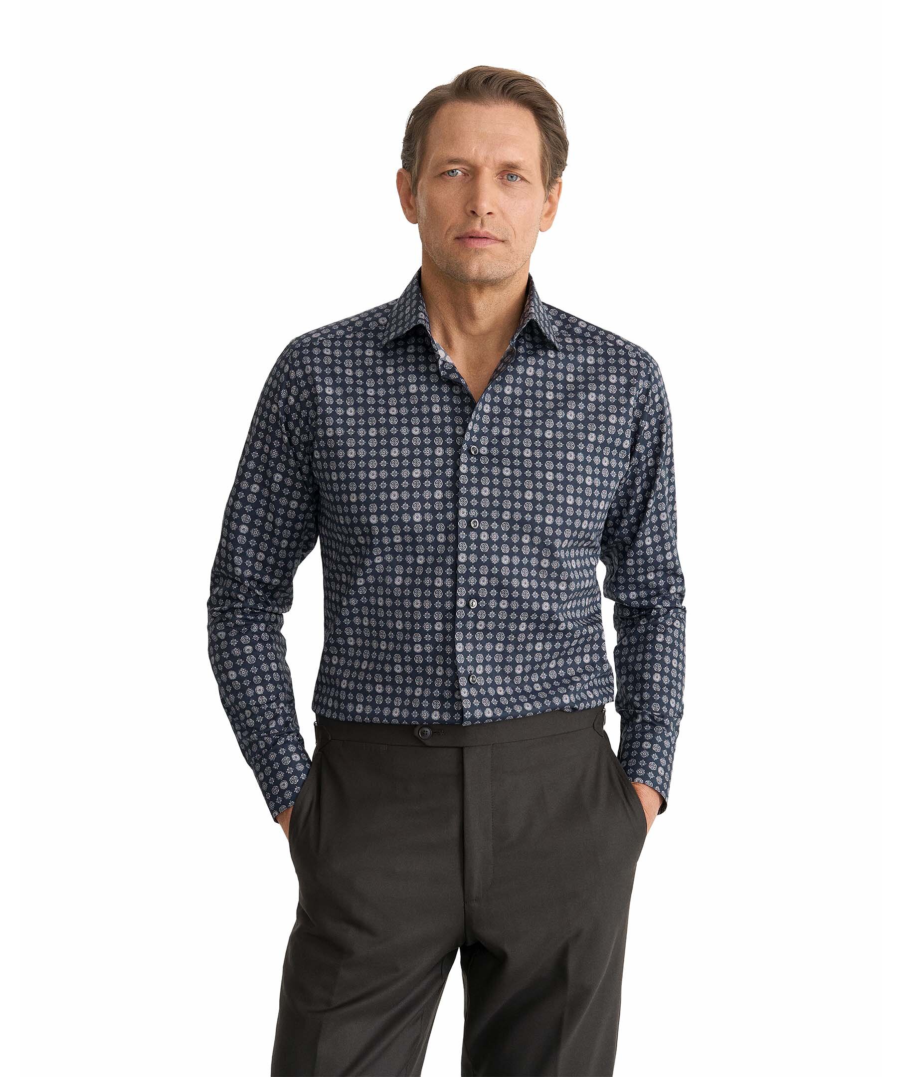 Geometric Twill Slim