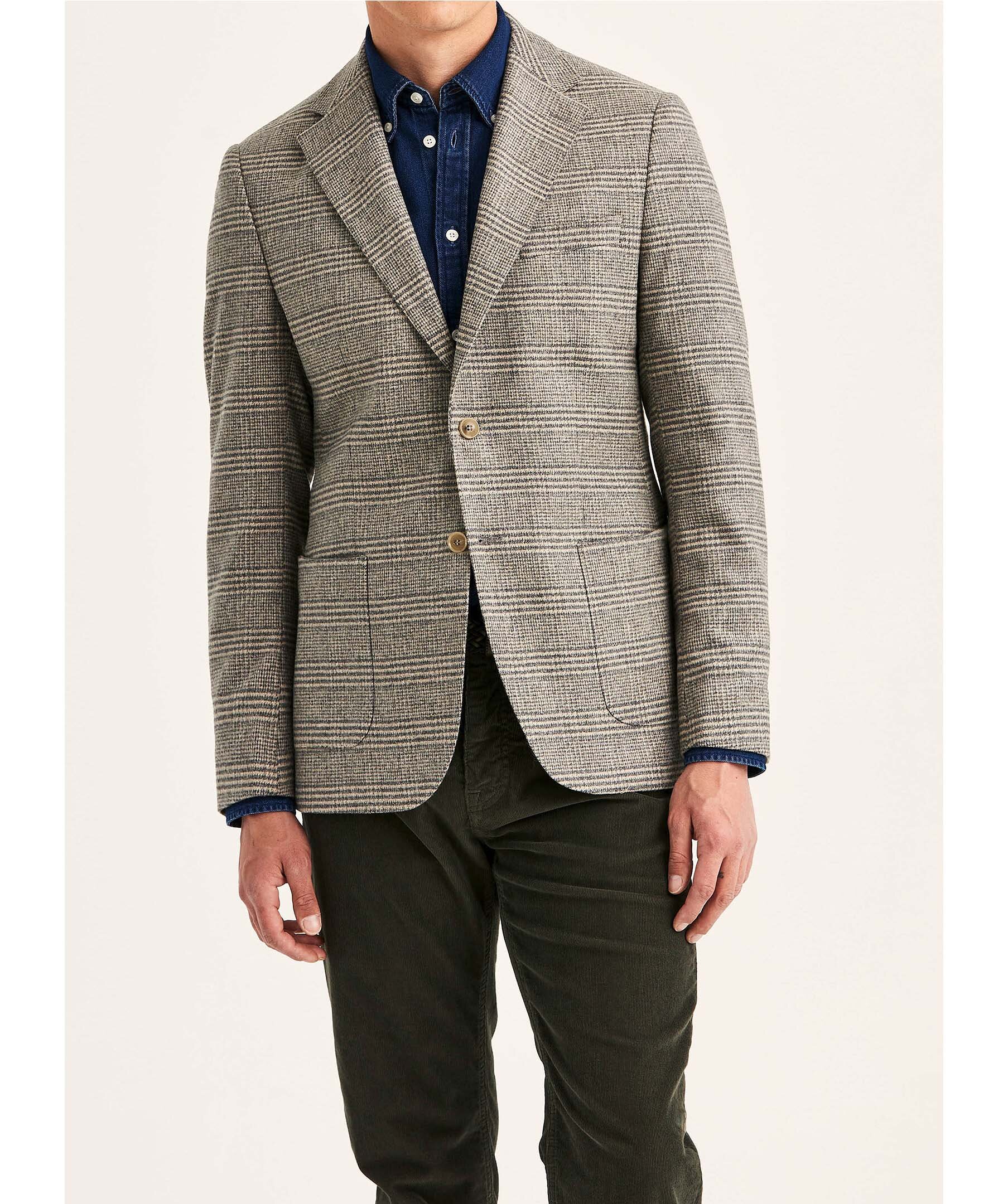 Soft Glencheck Jacket