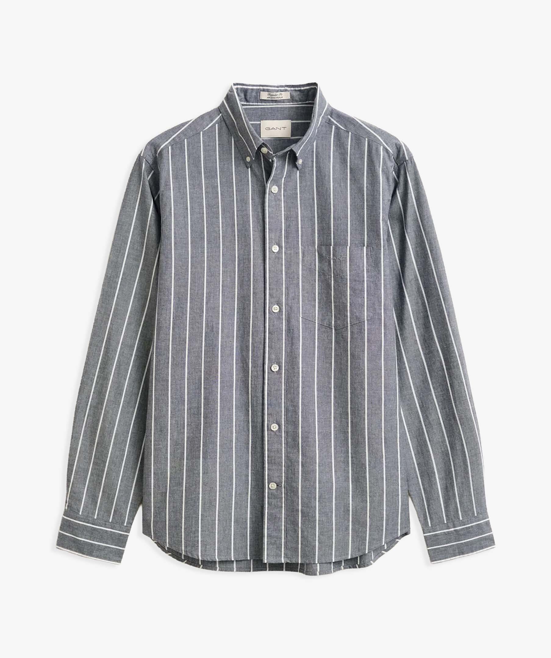 Reg Poplin Check Shirt
