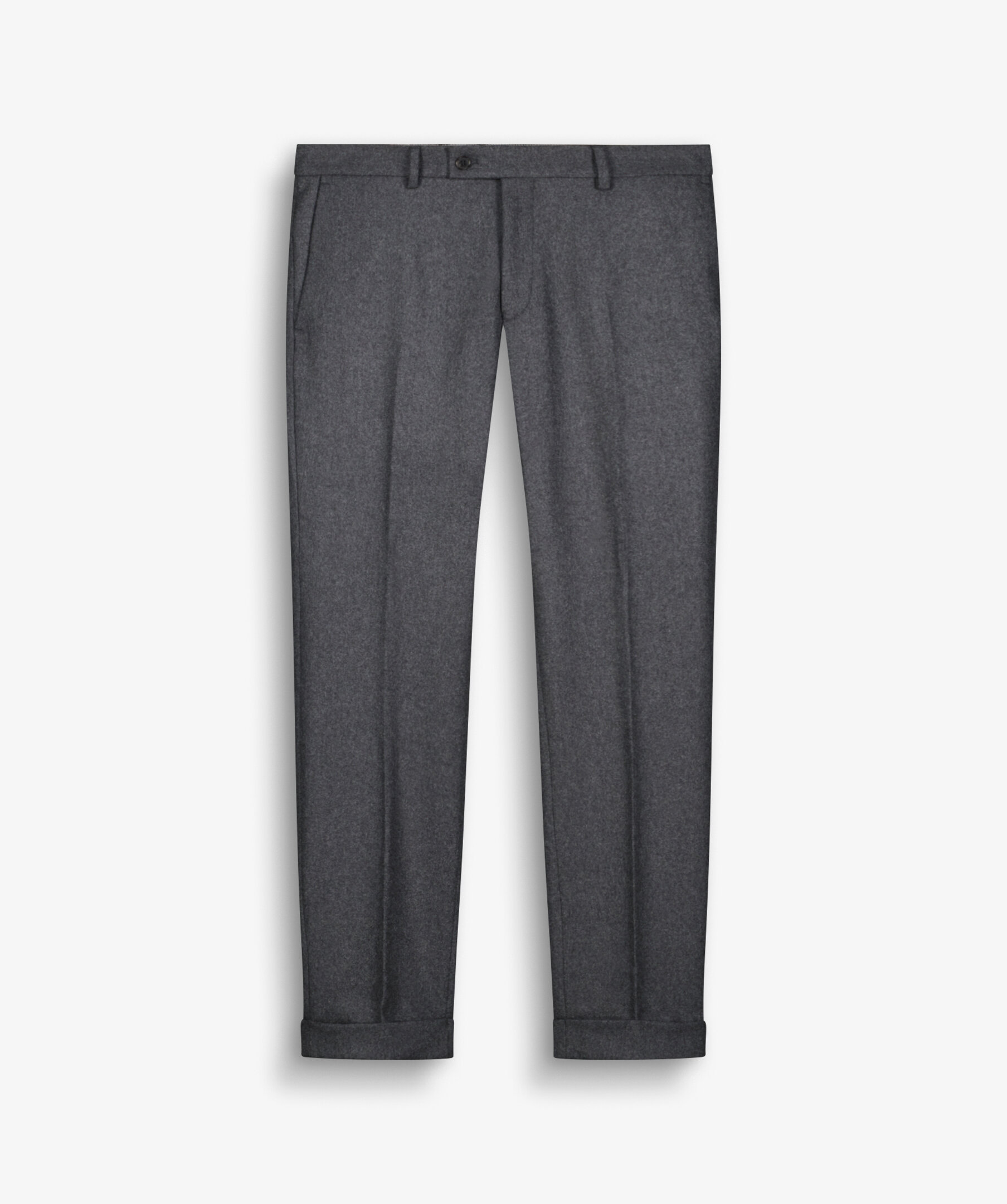 Flannel suit trousers