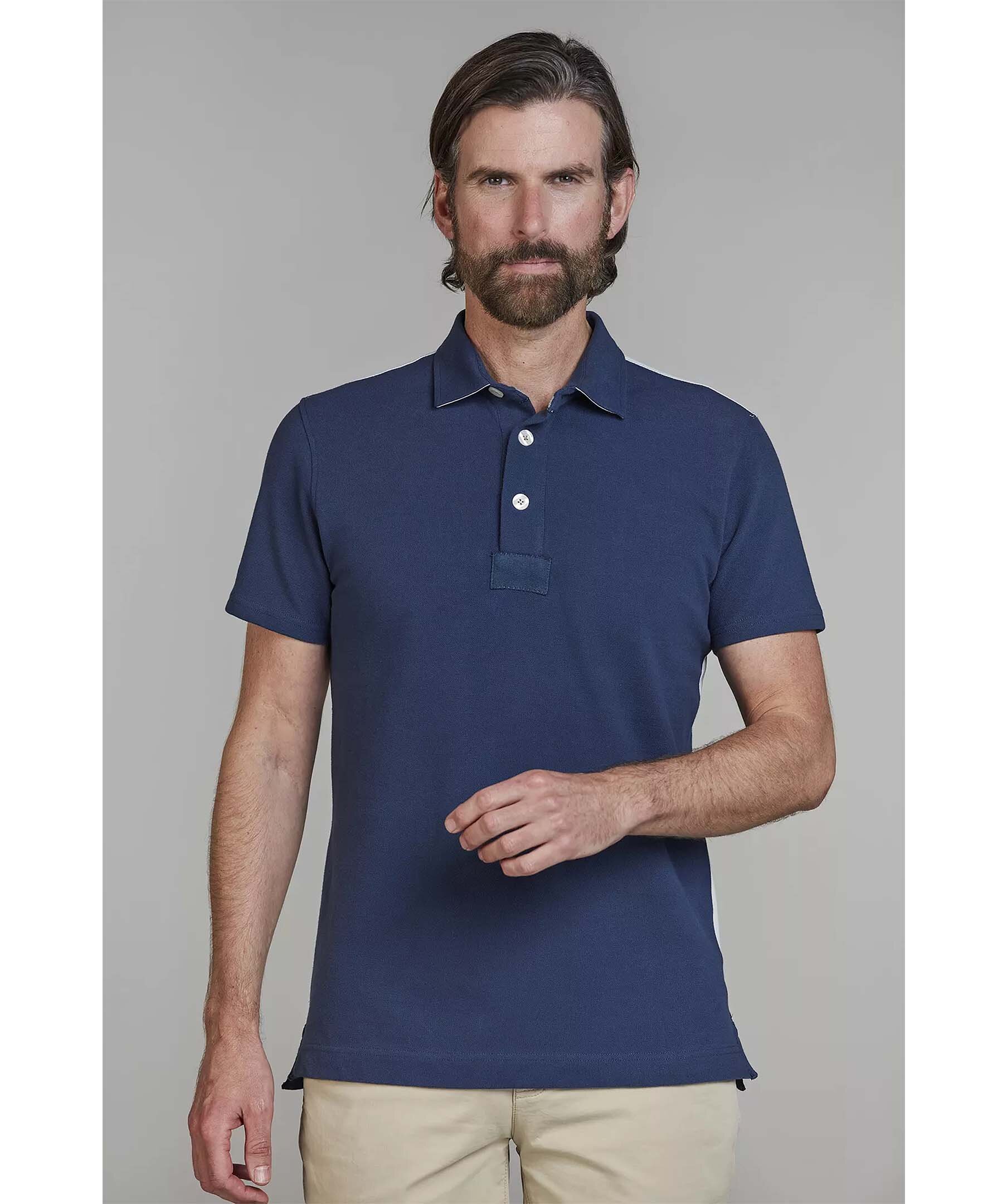 Stripe Back Polo