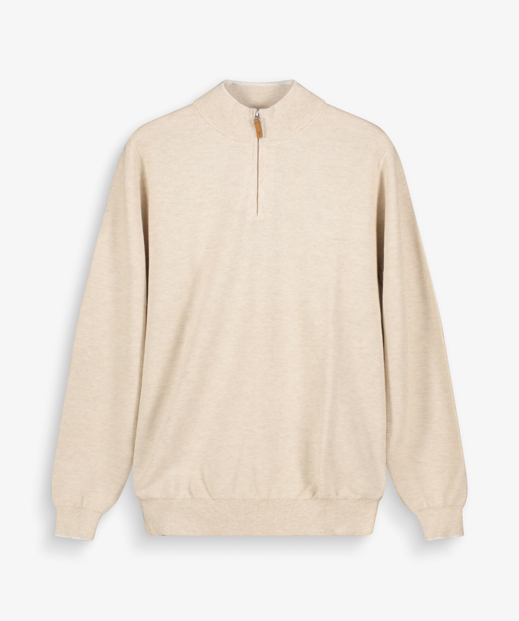 Half Zip Structure Knit