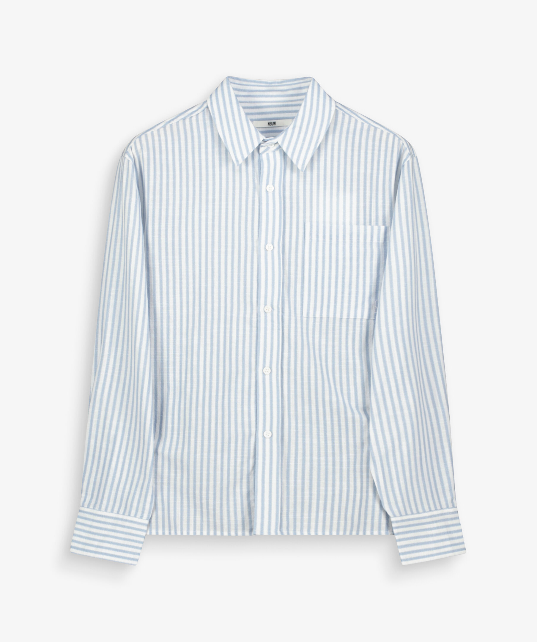 Blurred Stripe Ls Shirt