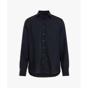 Reg Fit Cut Away Linen Shirt