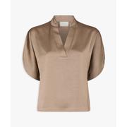 Anelle Heavy Sateen Blouse