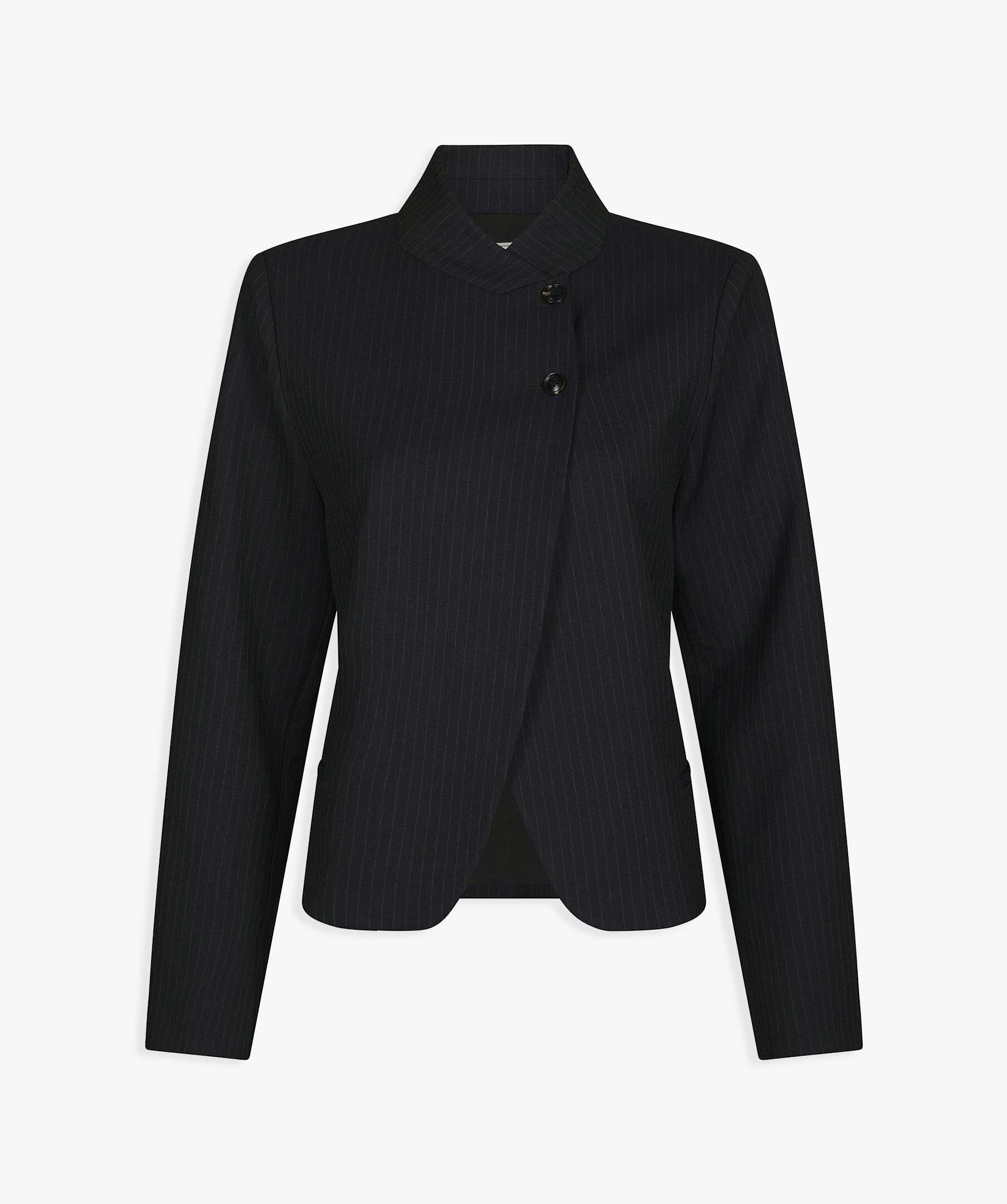 Tiria Slim Pinstripe Blazer