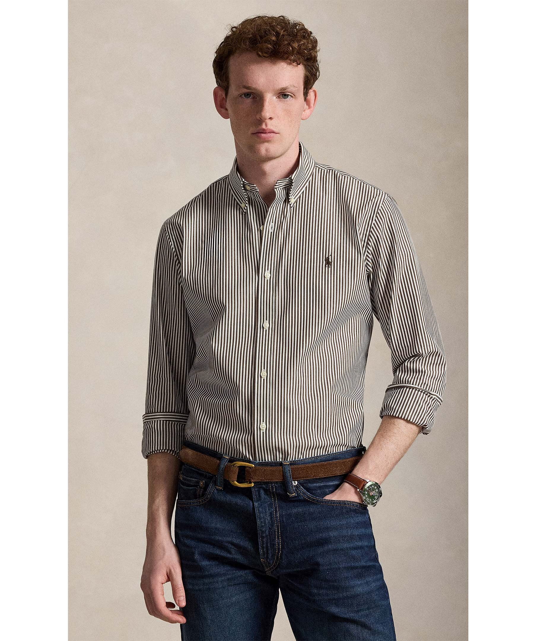 Poplin Stripe Shirt