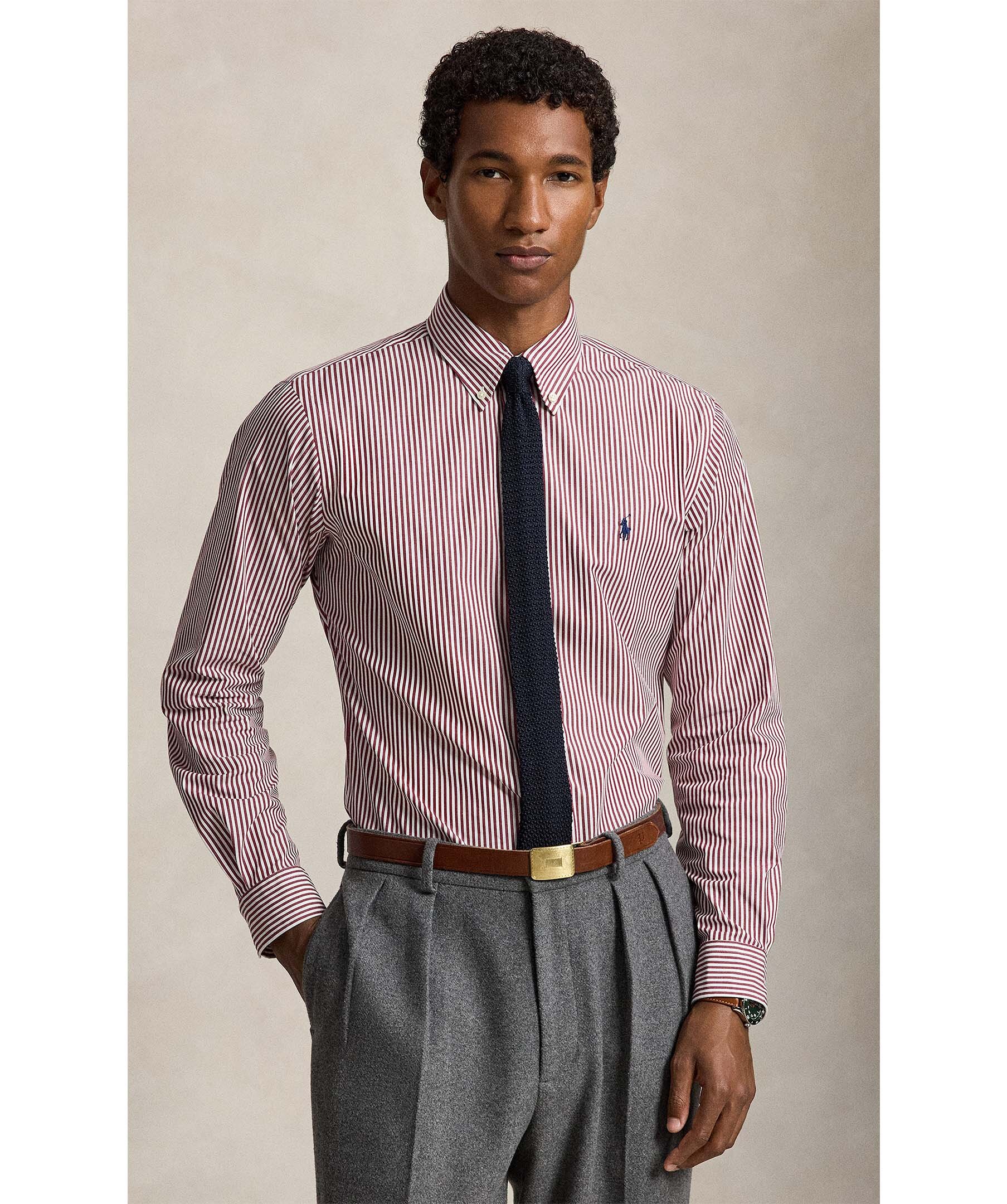 Poplin Stripe Shirt