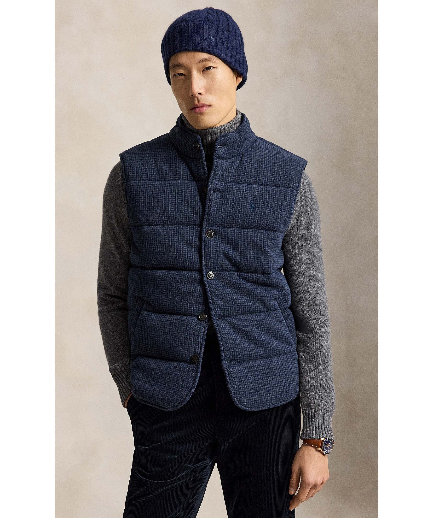 Knit Jacquard Vest