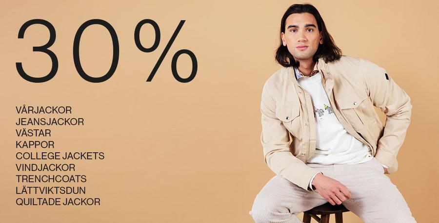 Ytterplagg 30%