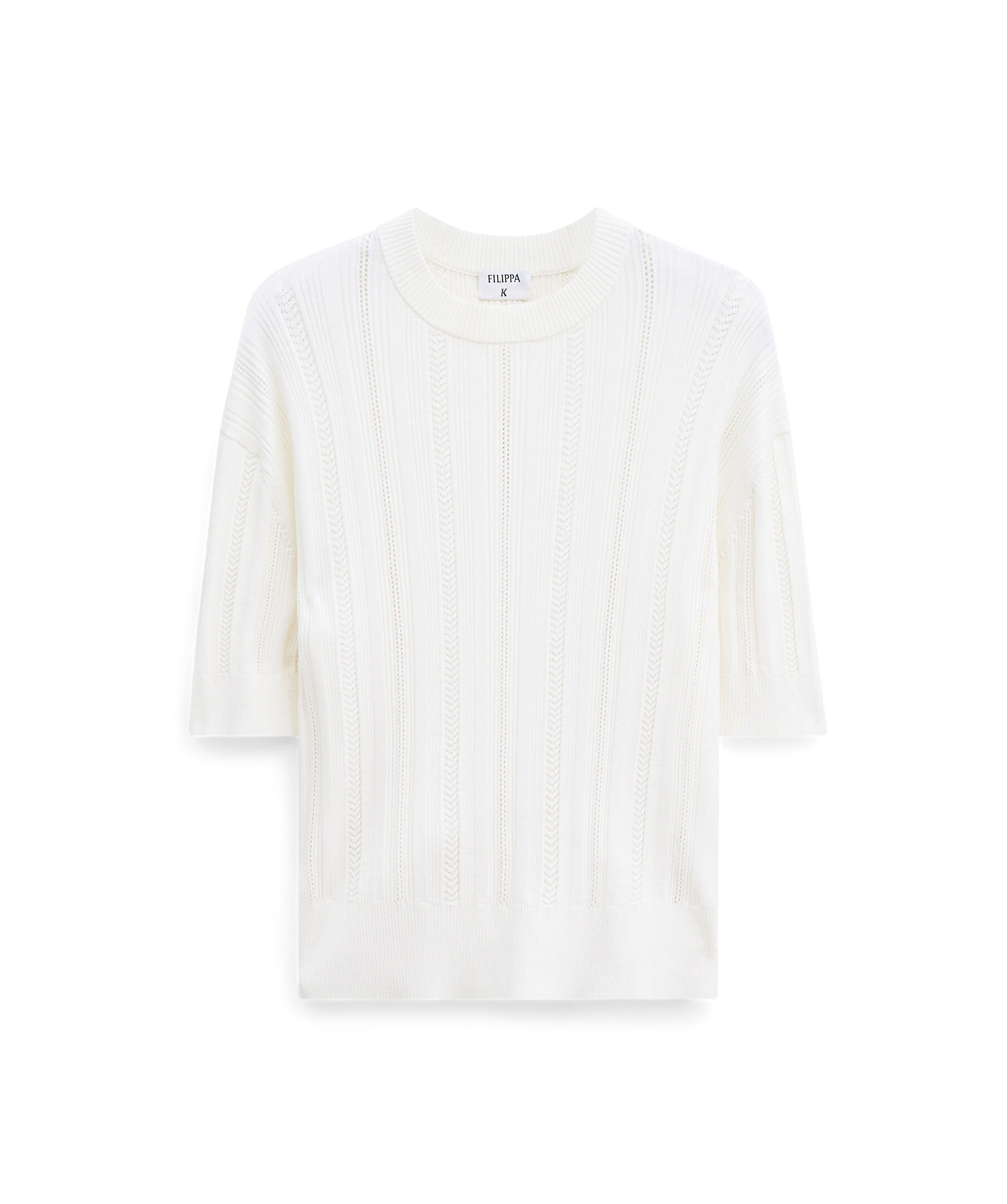 Braid Knit T Shirt 1