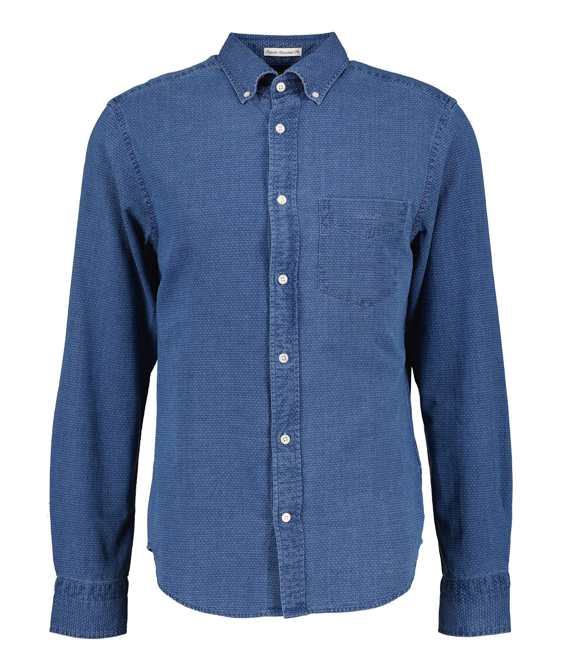 Reg Indigo Dot Shirt 1