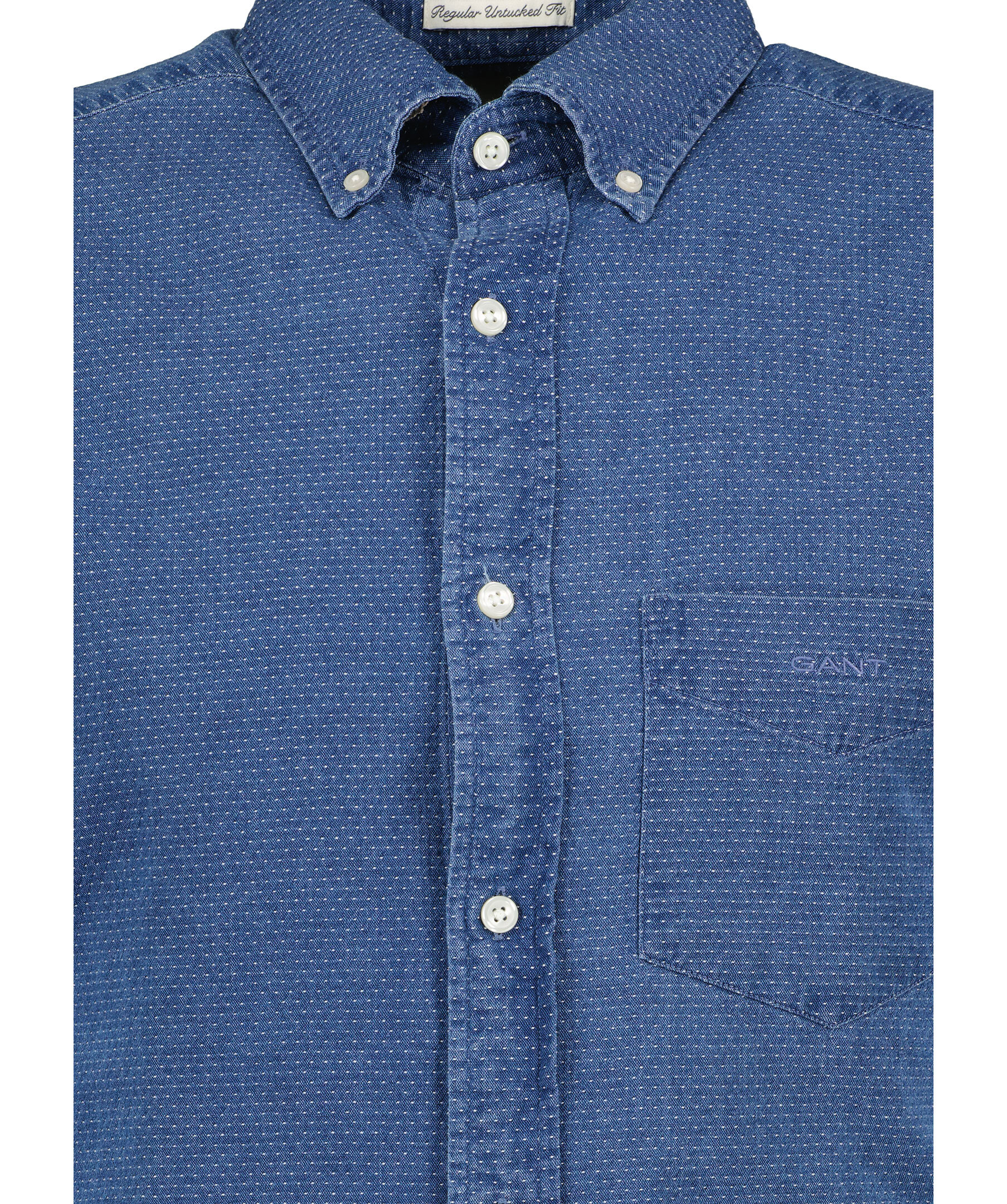 Reg Indigo Dot Shirt 4