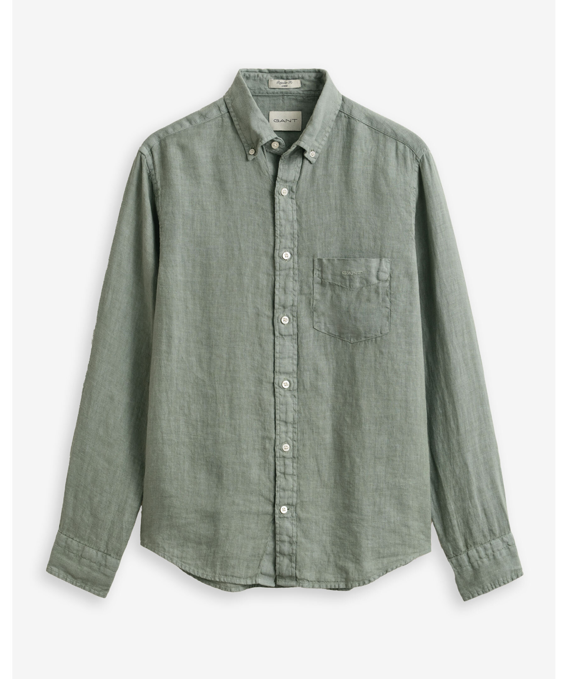 Reg Gmnt Dyed Linen Shirt
