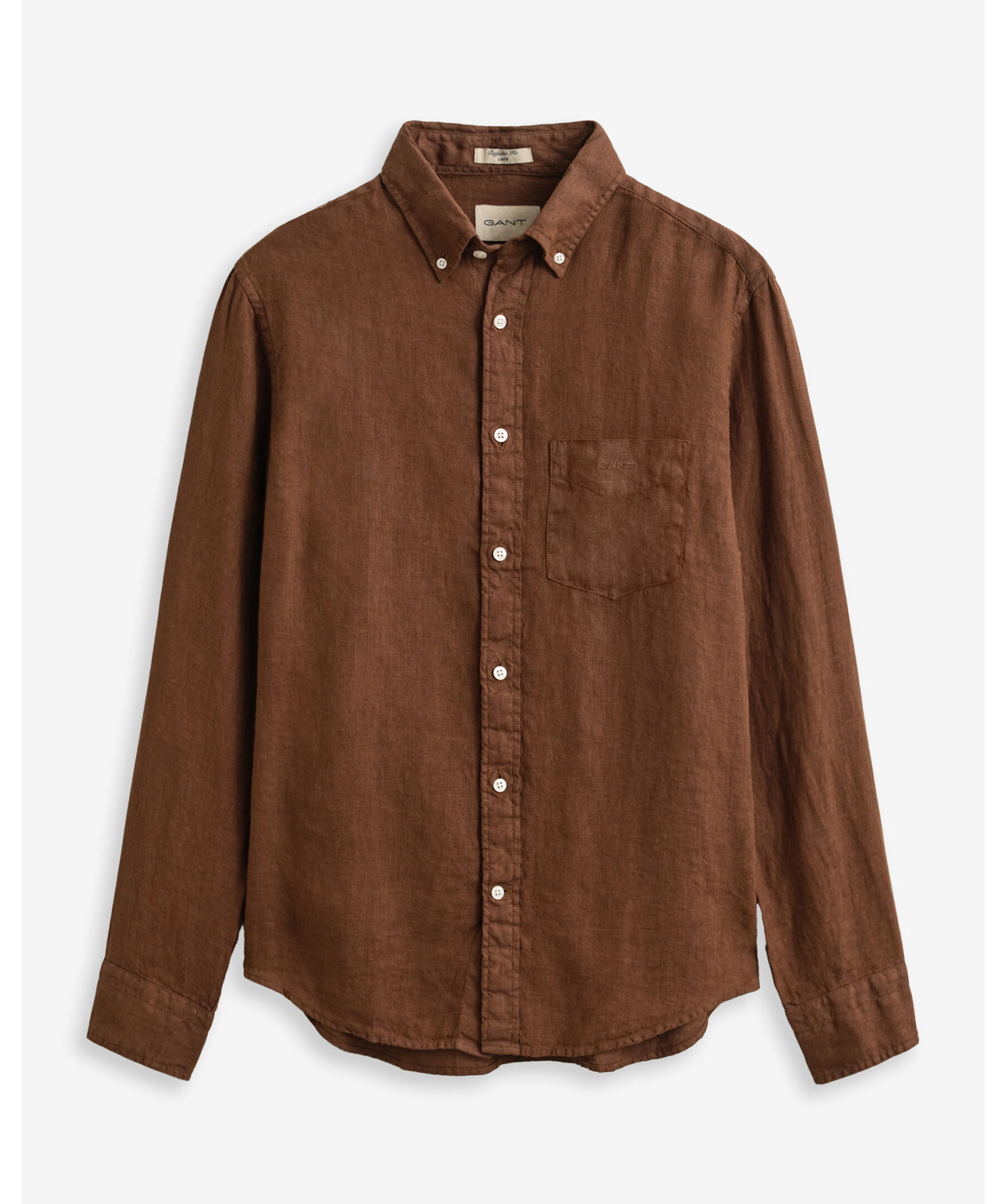 Reg Gmnt Dyed Linen Shirt