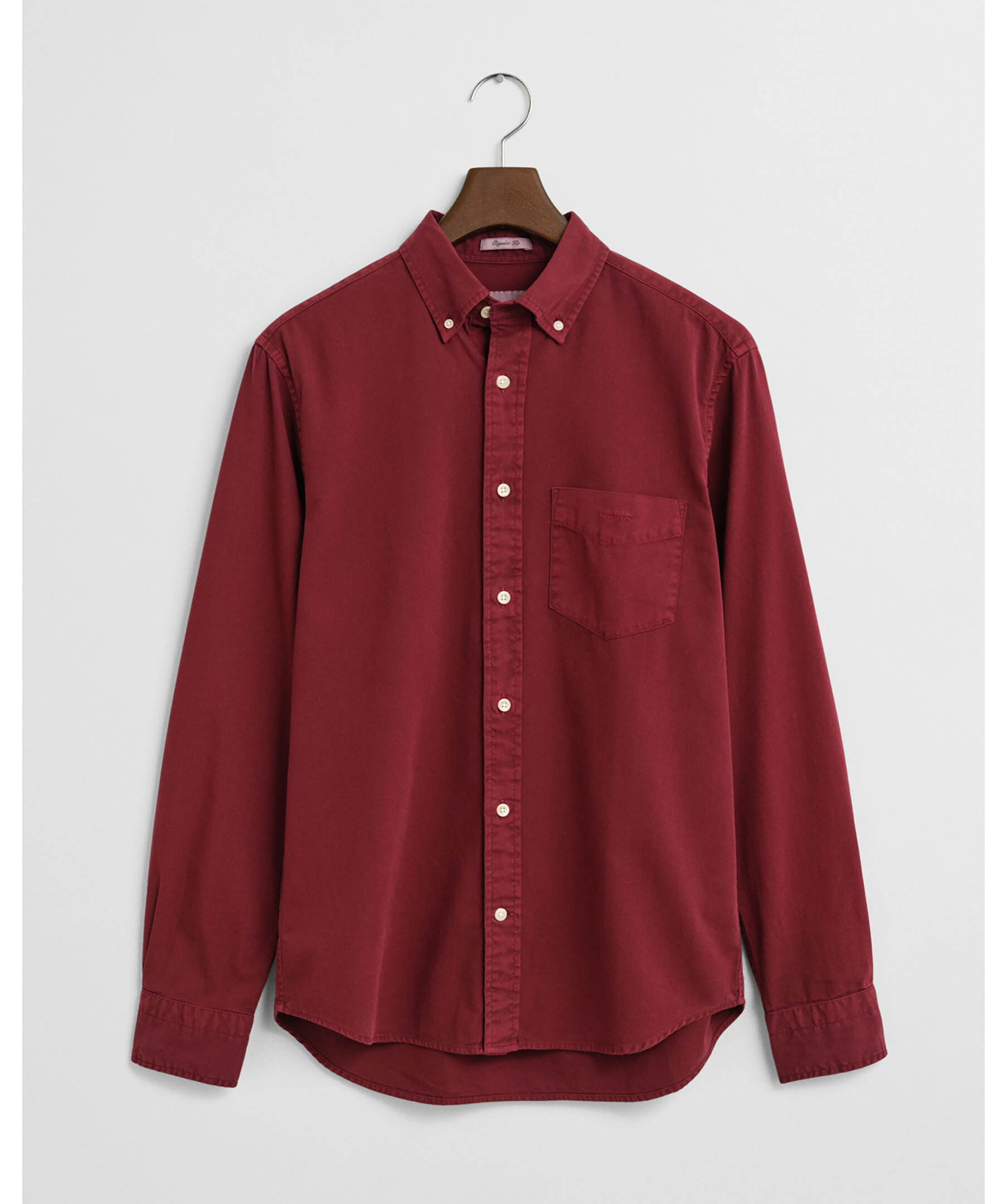 Reg dyed twill shirt