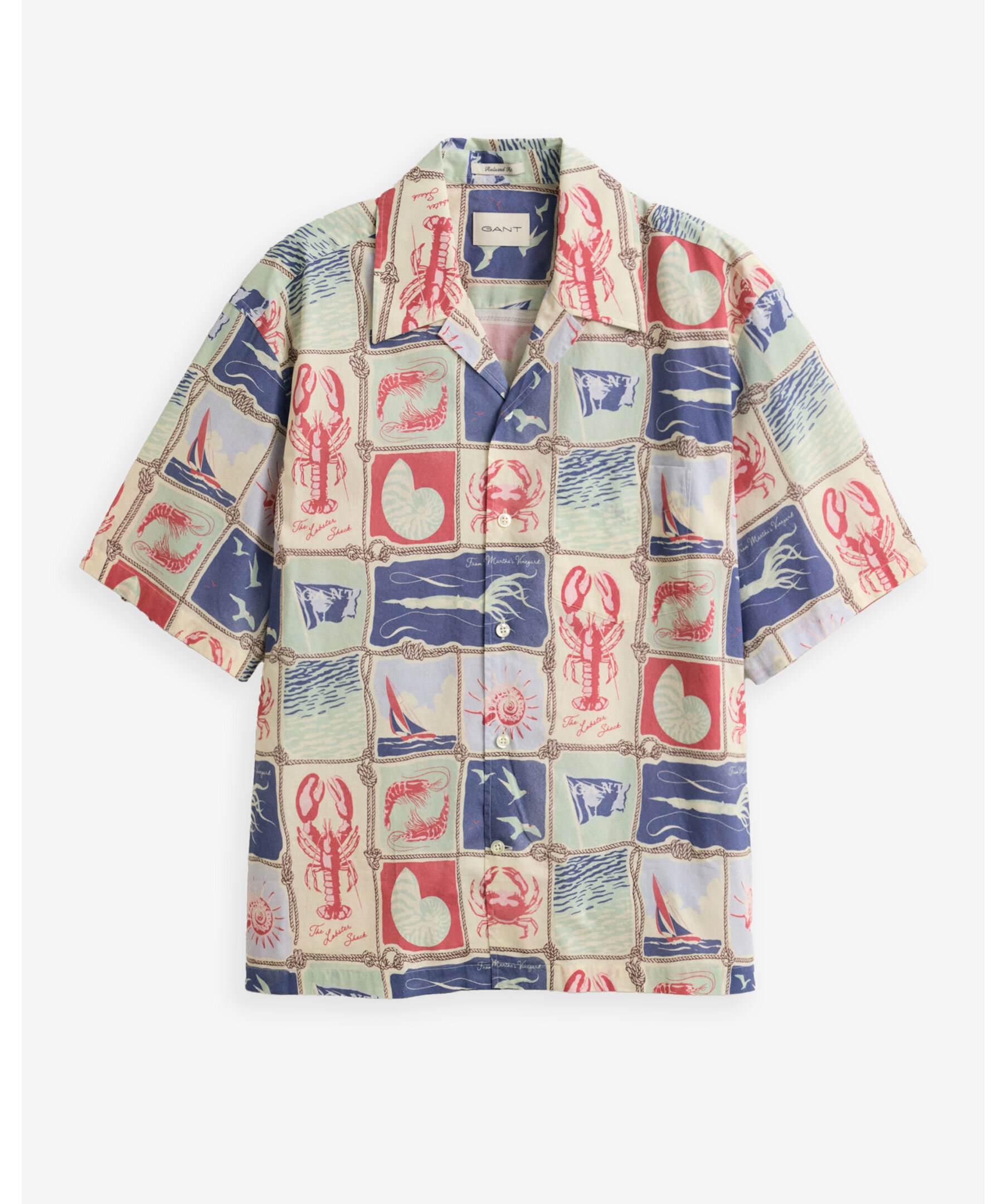 Nautical Print SS Shirt