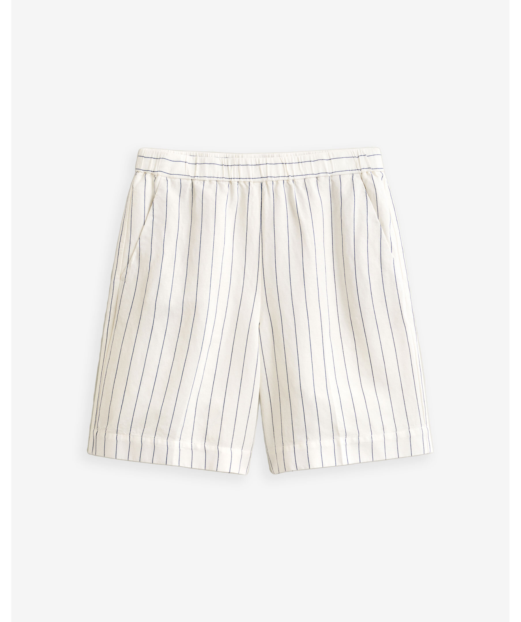 Striped Linen Shorts