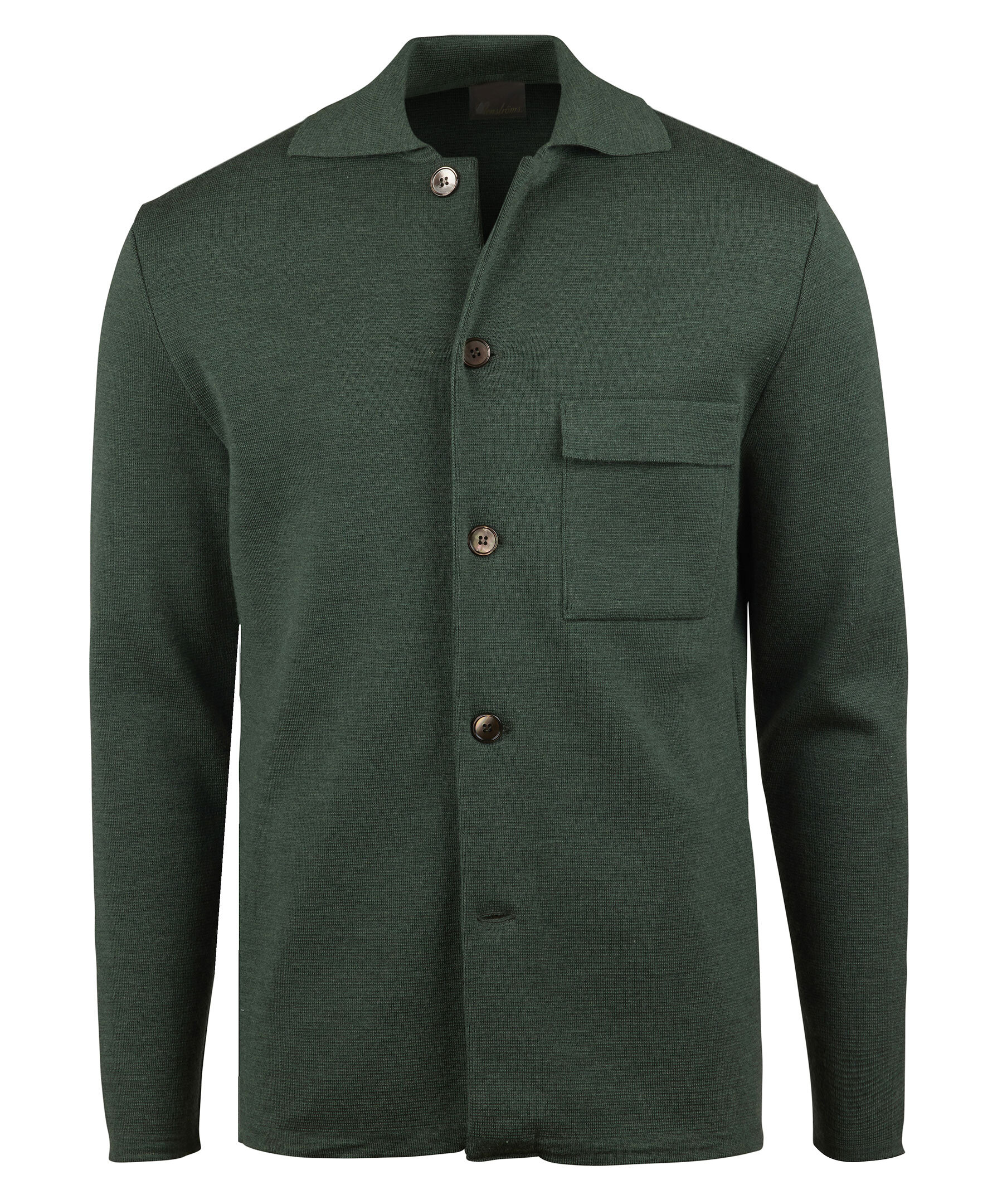 Stenströms Merino Cardigan Pocket