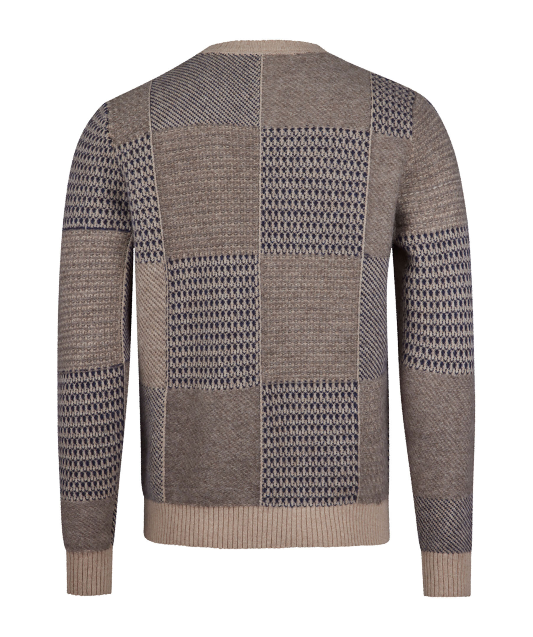 Patchwork Yak/Merino Crew 2