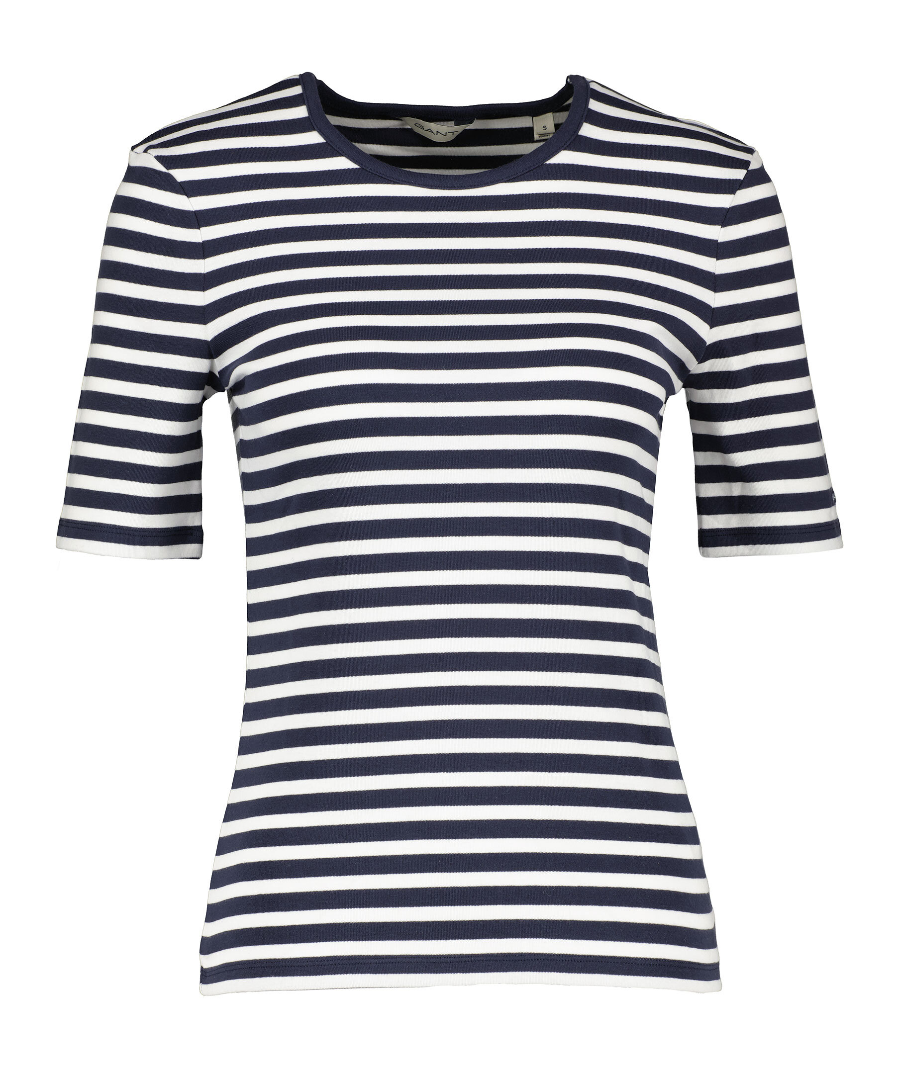 Slim Stripe Rib Tee 1