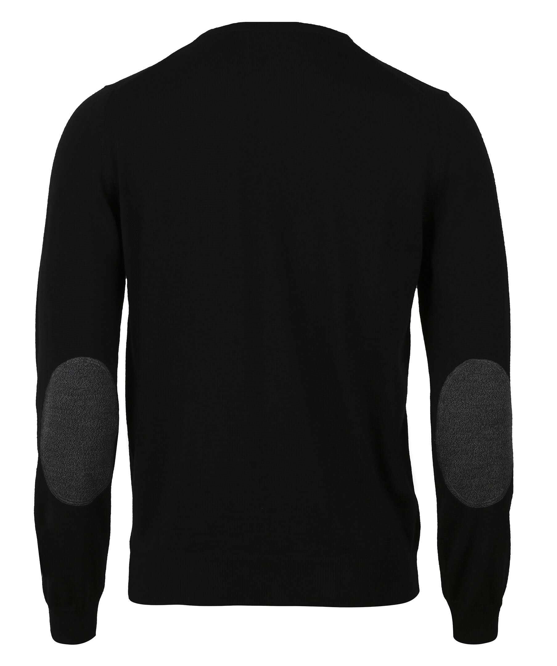 Merino v neck knit patch 2