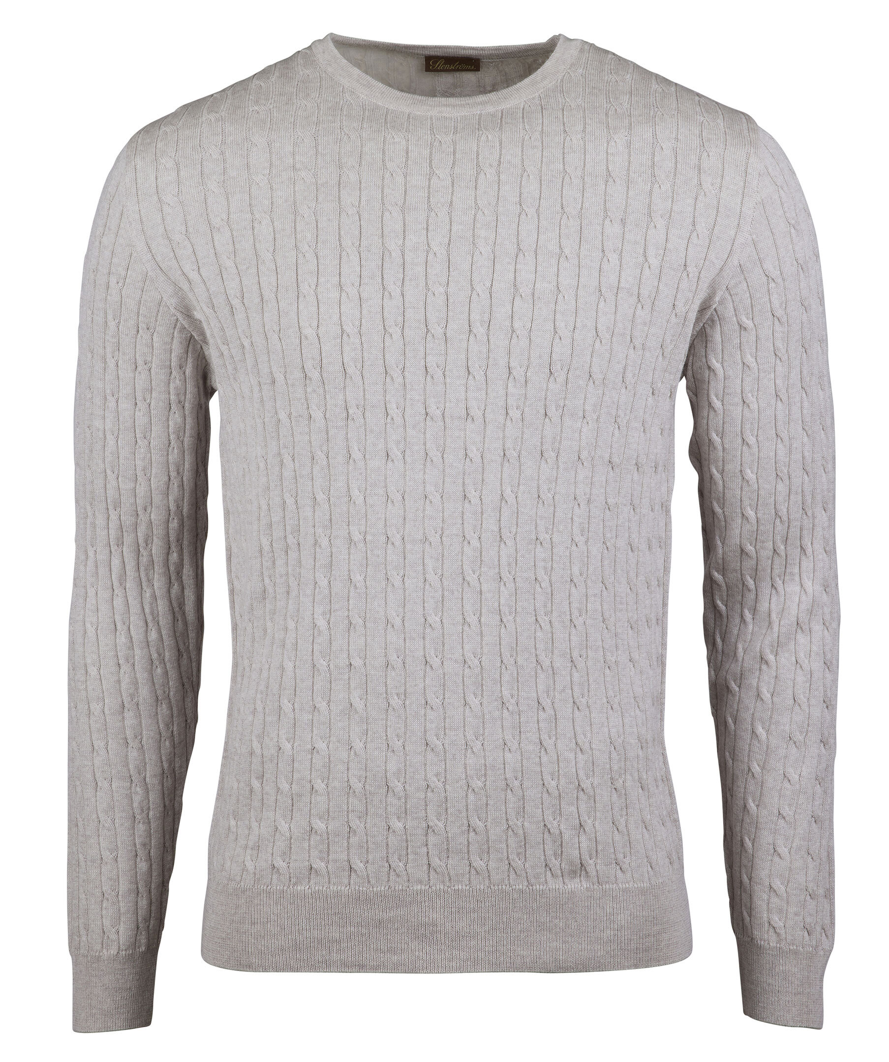 Merino Cable Crewneck 5