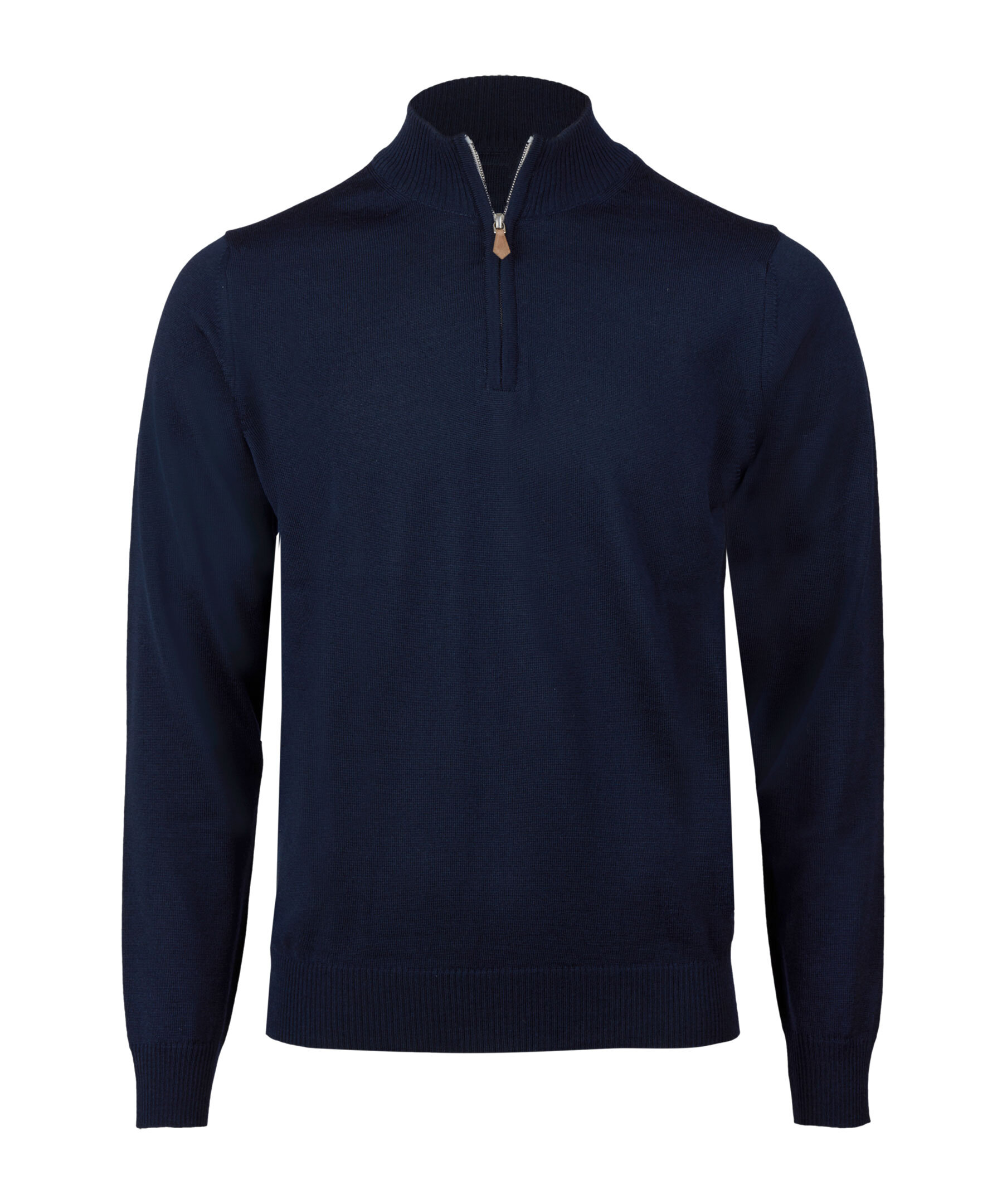 Merino wool half zip