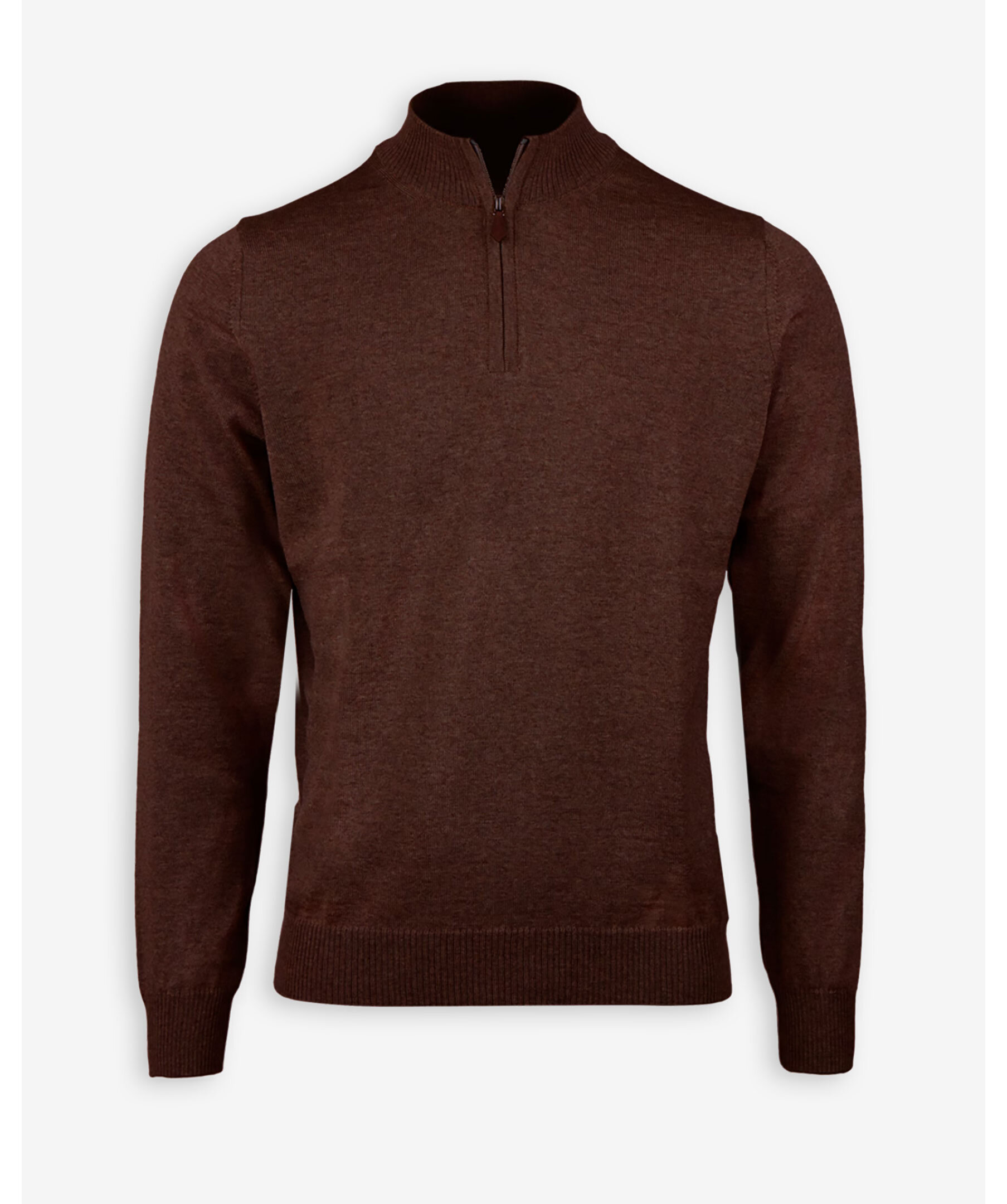 Merino wool half zip